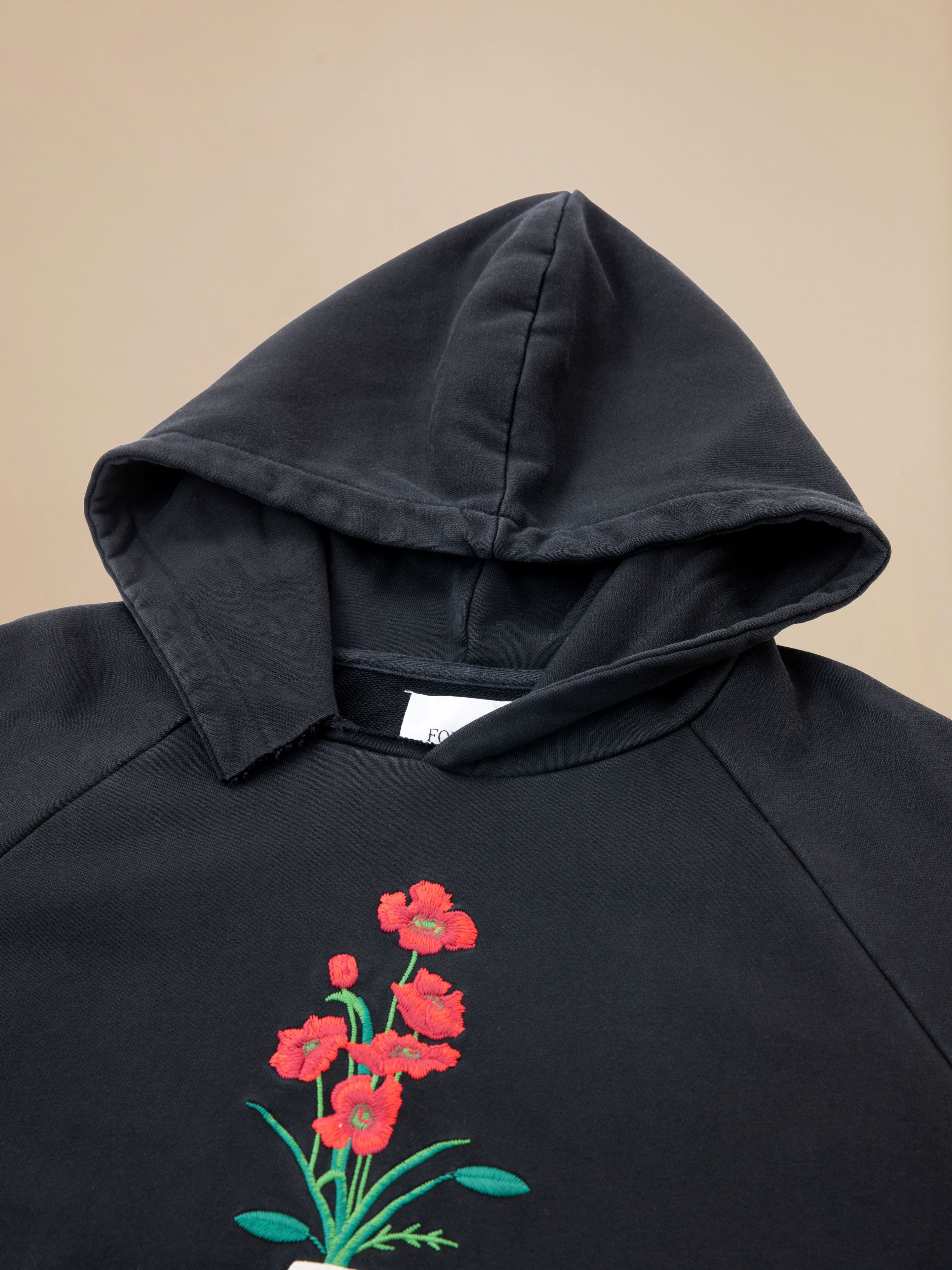 Flowers Vase Hoodie | Modern Menswear by yycbvcnbmmnbm