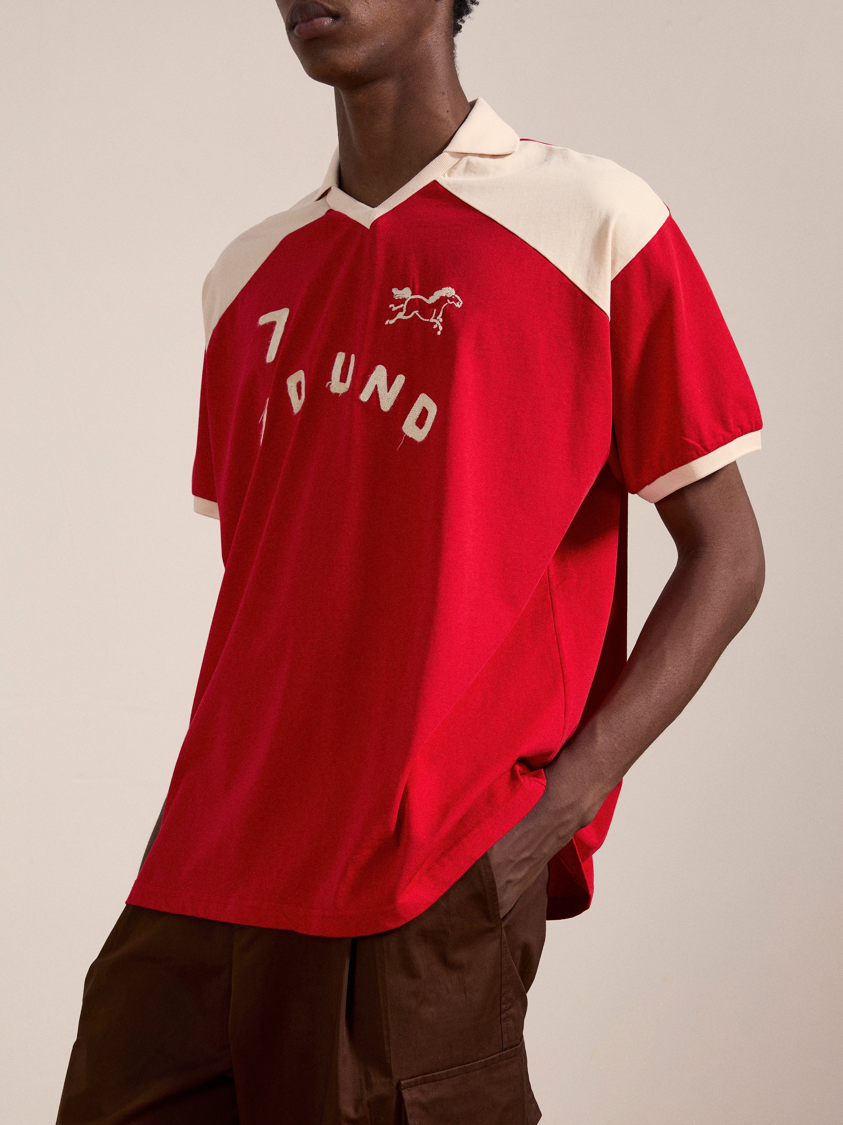 Goji Red Jersey | Modern Menswear by yycbvcnbmmnbm