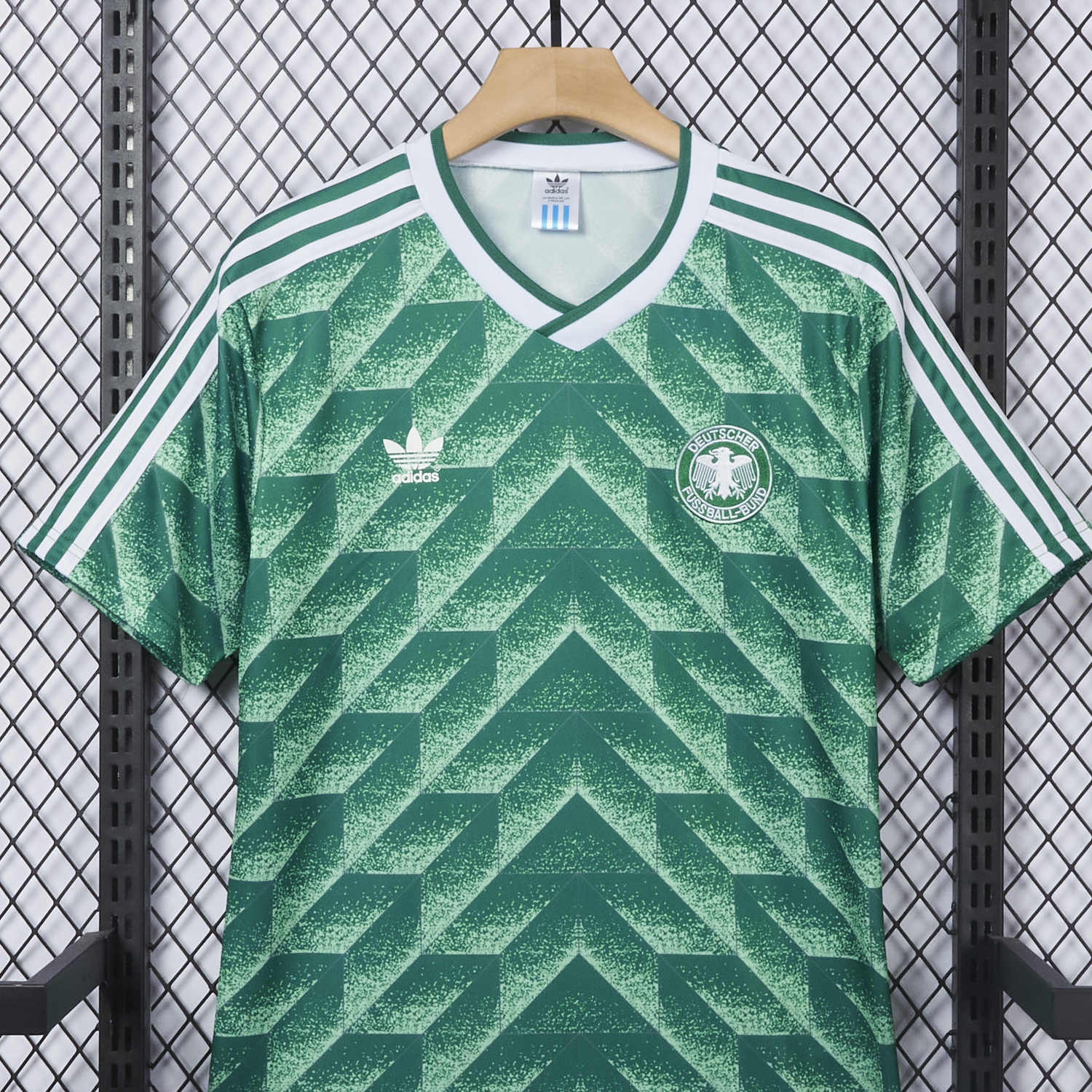 AlphaJersey-Retro Germany 1990 Away Green Jersey