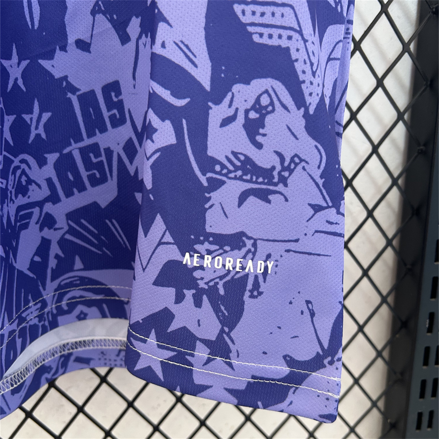 AlphaJersey-Tigres UANL 25-26 Blue And Purple Pre-match Training Jersey - Fans Version