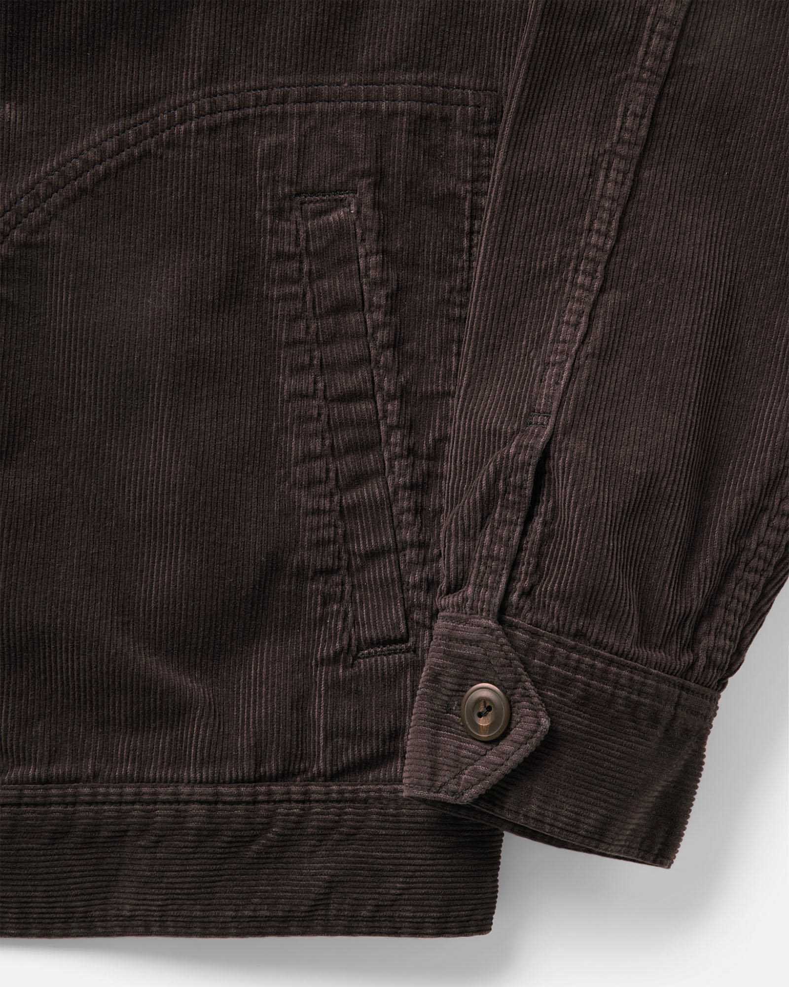 The Piston Jacket in Coal Corduroy | Modern Menswear by yycbvcnbmmnbm