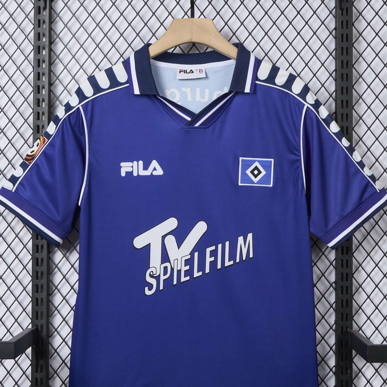 AlphaJersey-Retro Hamburger SV 2000-01 Away Blue Jersey