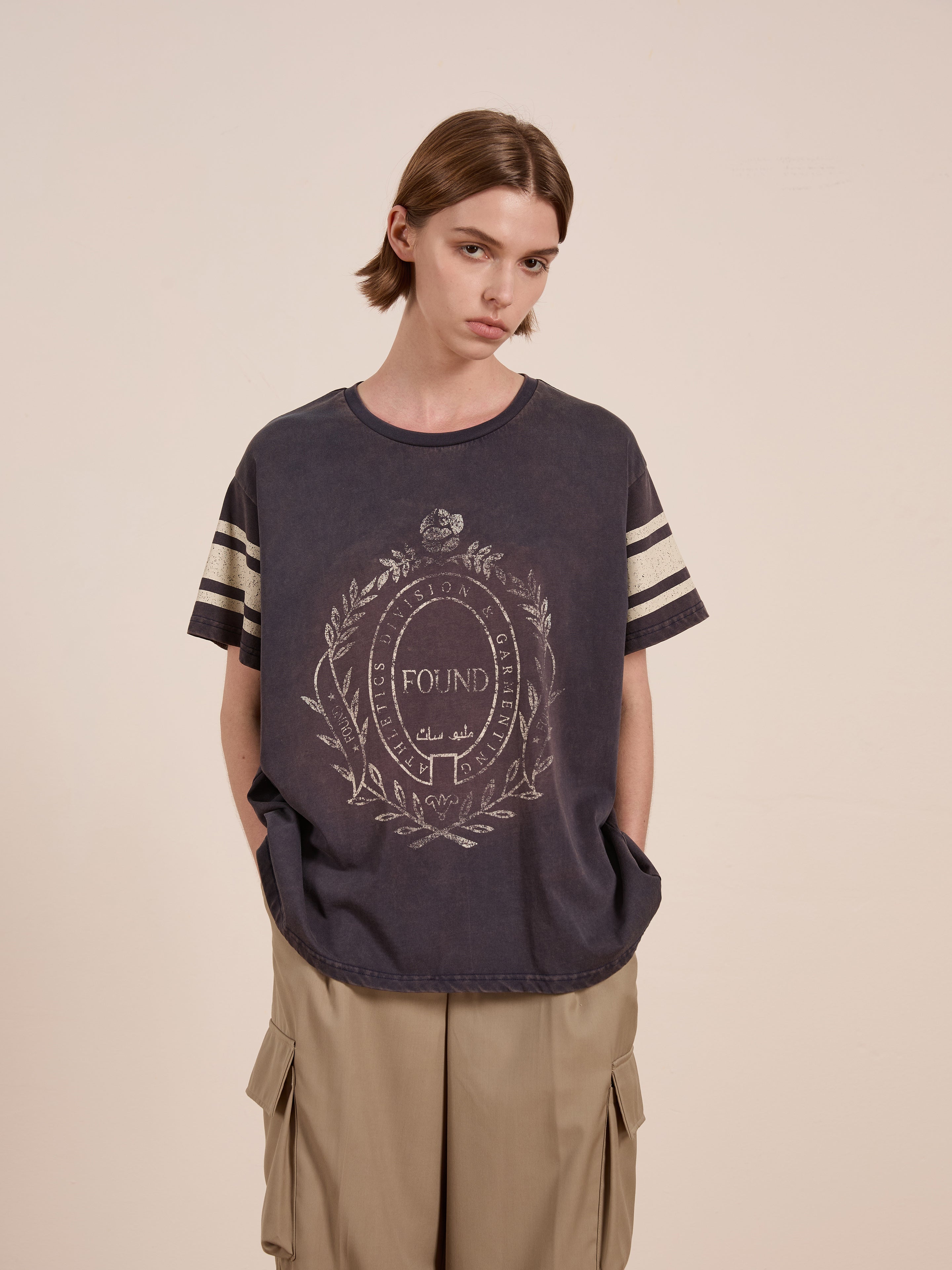 Collegiate Crest Tee | Modern Menswear by yycbvcnbmmnbm