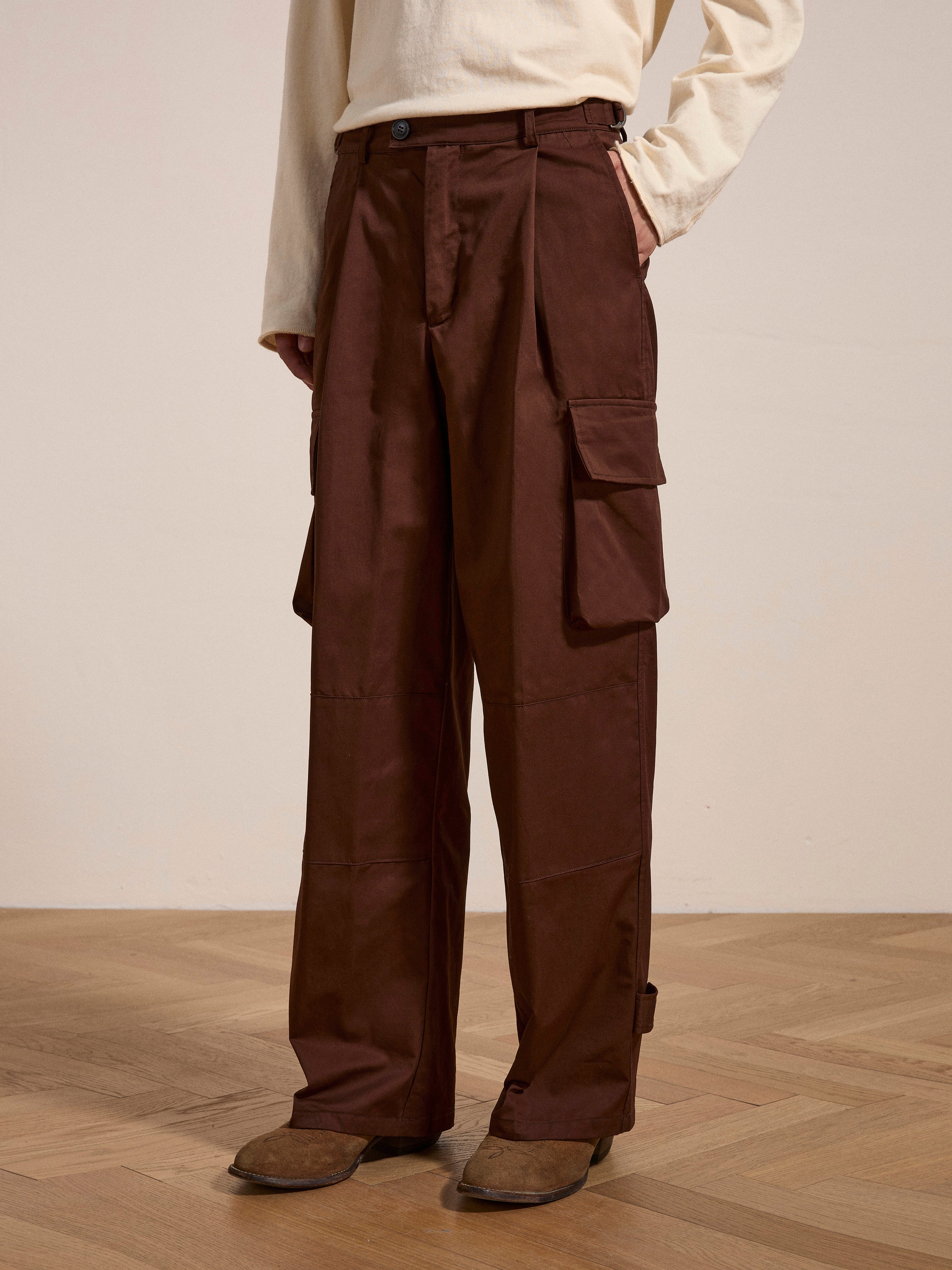 Pleated Pocket Trousers | Modern Menswear by yycbvcnbmmnbm