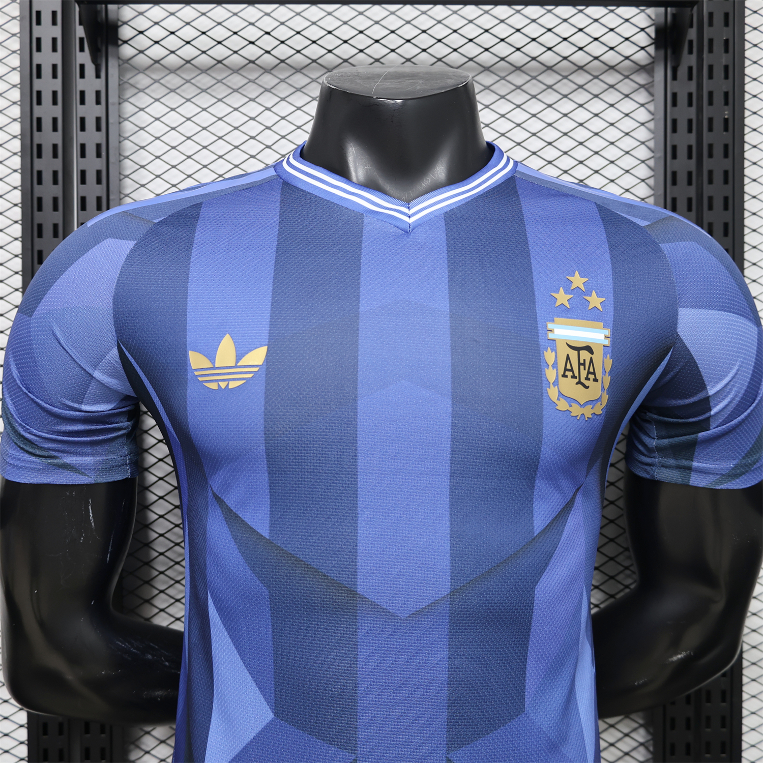 AlphaJersey-Argentina 2026 Dark Blue Water Chestnut Special Jersey - Player Version
