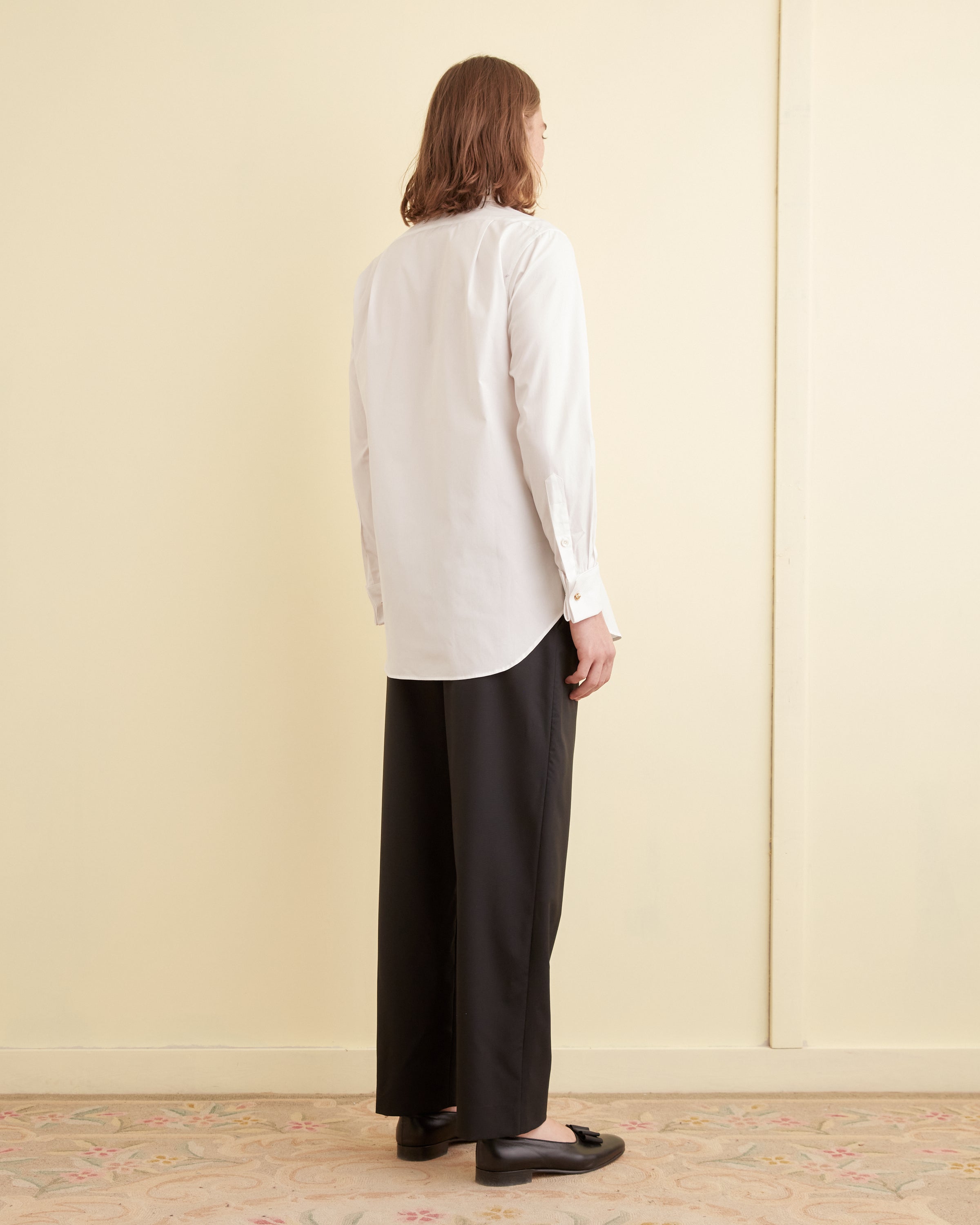 Sequined Silhouette Tuxedo Shirt | Modern Menswear by yycbvcnbmmnbm