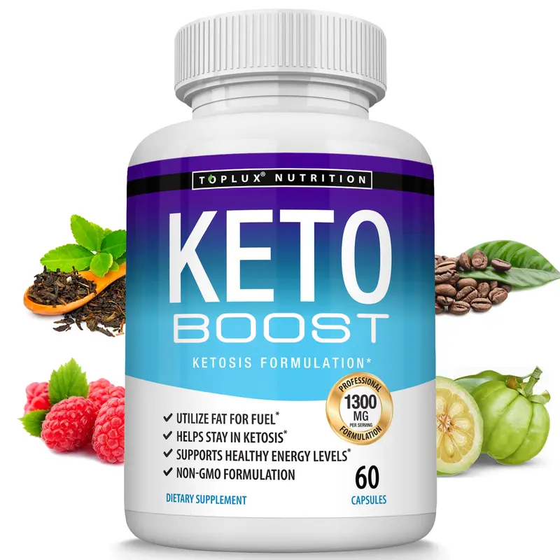 Keto Boost Supplement Ketogenic Formula with Raspberry Ketones