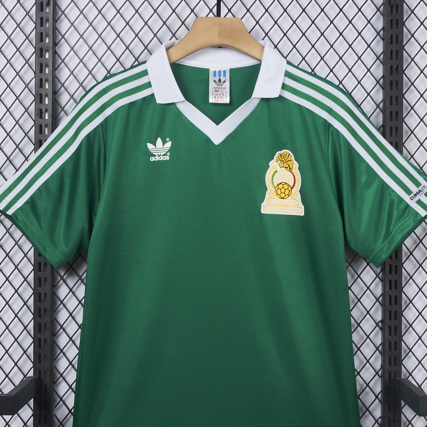 AlphaJersey-Retro Mexico 1986 Home Jersey - Fans Version