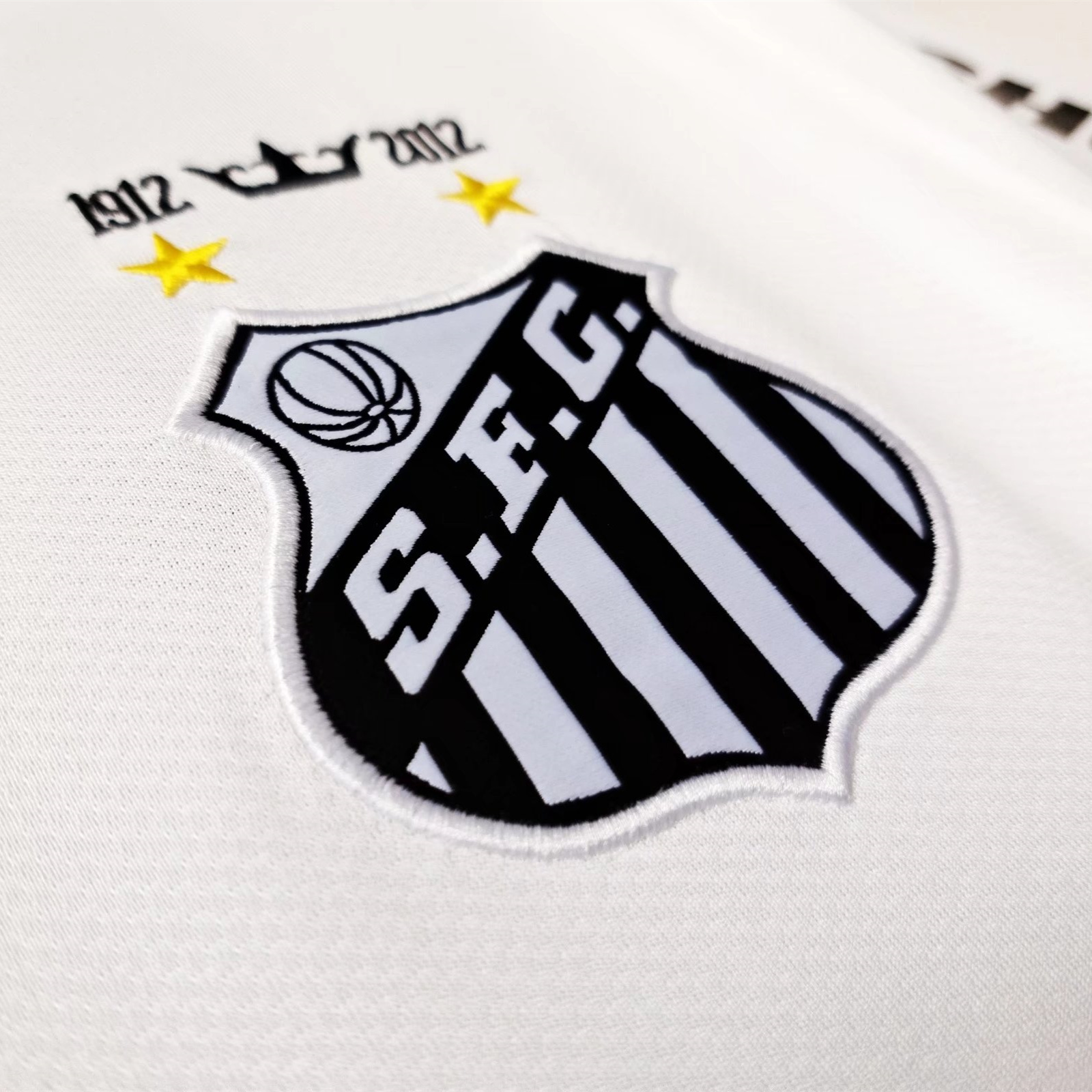 AlphaJersey-Retro Santos 2012 Home Stadium Jersey