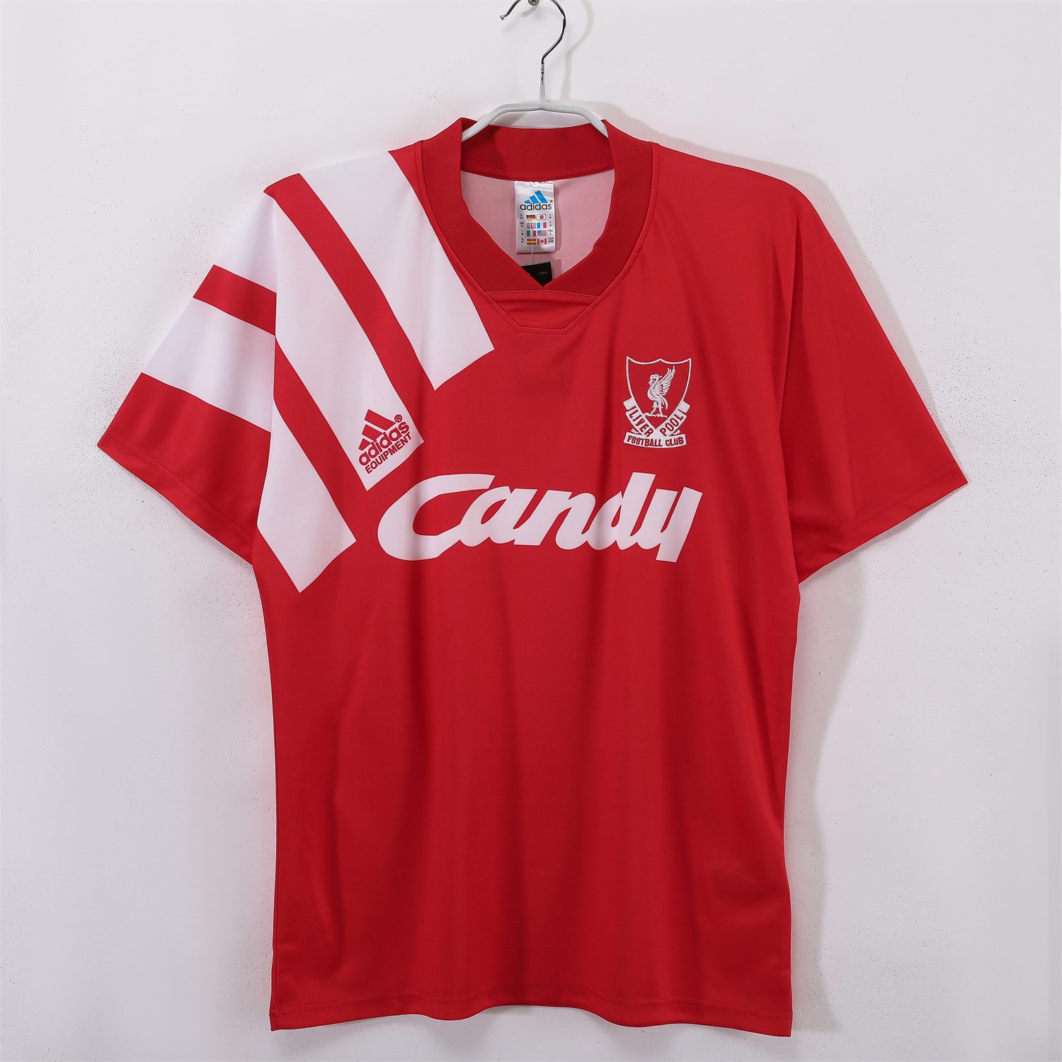 AlphaJersey-Retro Liver.pool 1991-92 Home Jersey
