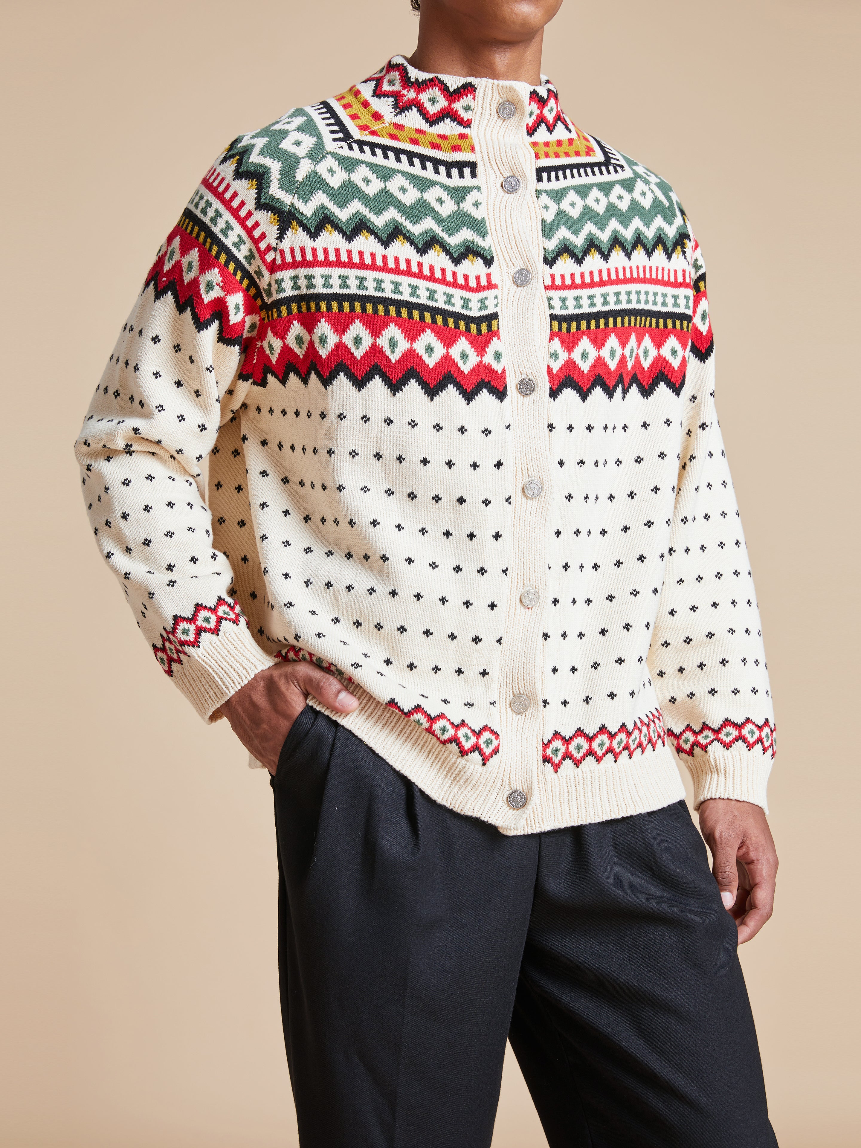 Harwan Isles Sweater | Modern Menswear by yycbvcnbmmnbm