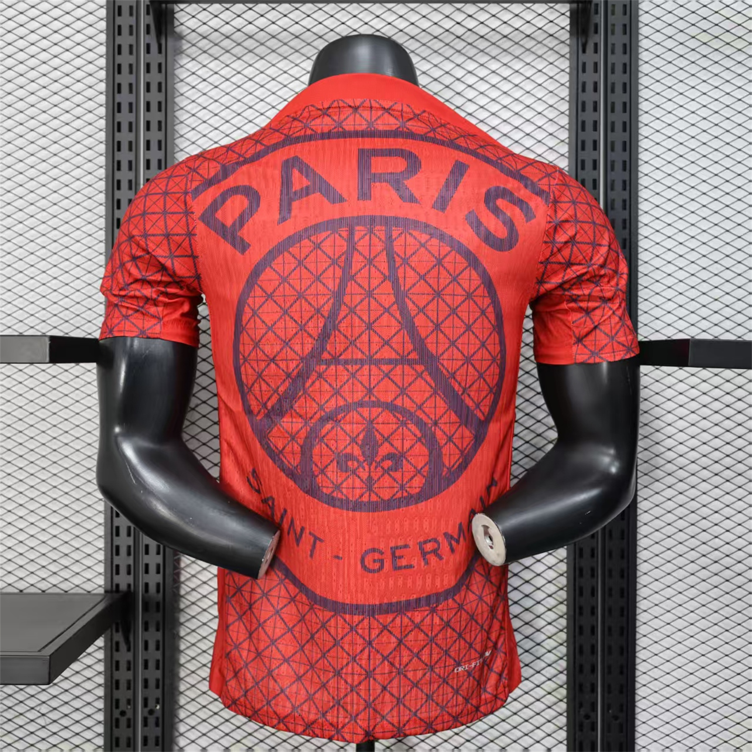 AlphaJersey-Paris Saint-Germain PSG 25-26 Red Pre-Match Training Jersey - Player Version