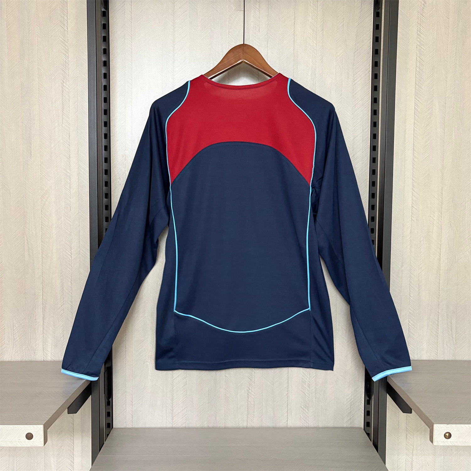 AlphaJersey-Retro Atletico Madrid 2004-05 Away Long Sleeves Jersey - S.p.i.d.e.r M.a.n