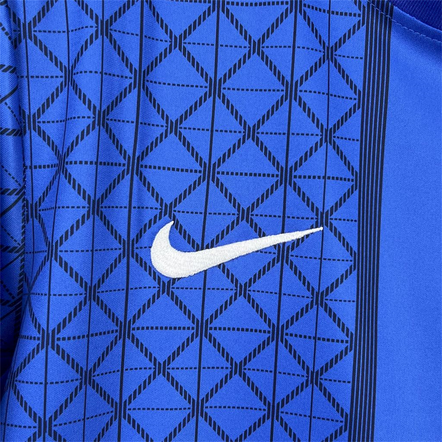 AlphaJersey-Paris Saint-Germain PSG 25-26 Blue Pre-Match Training Jersey - Fans Version