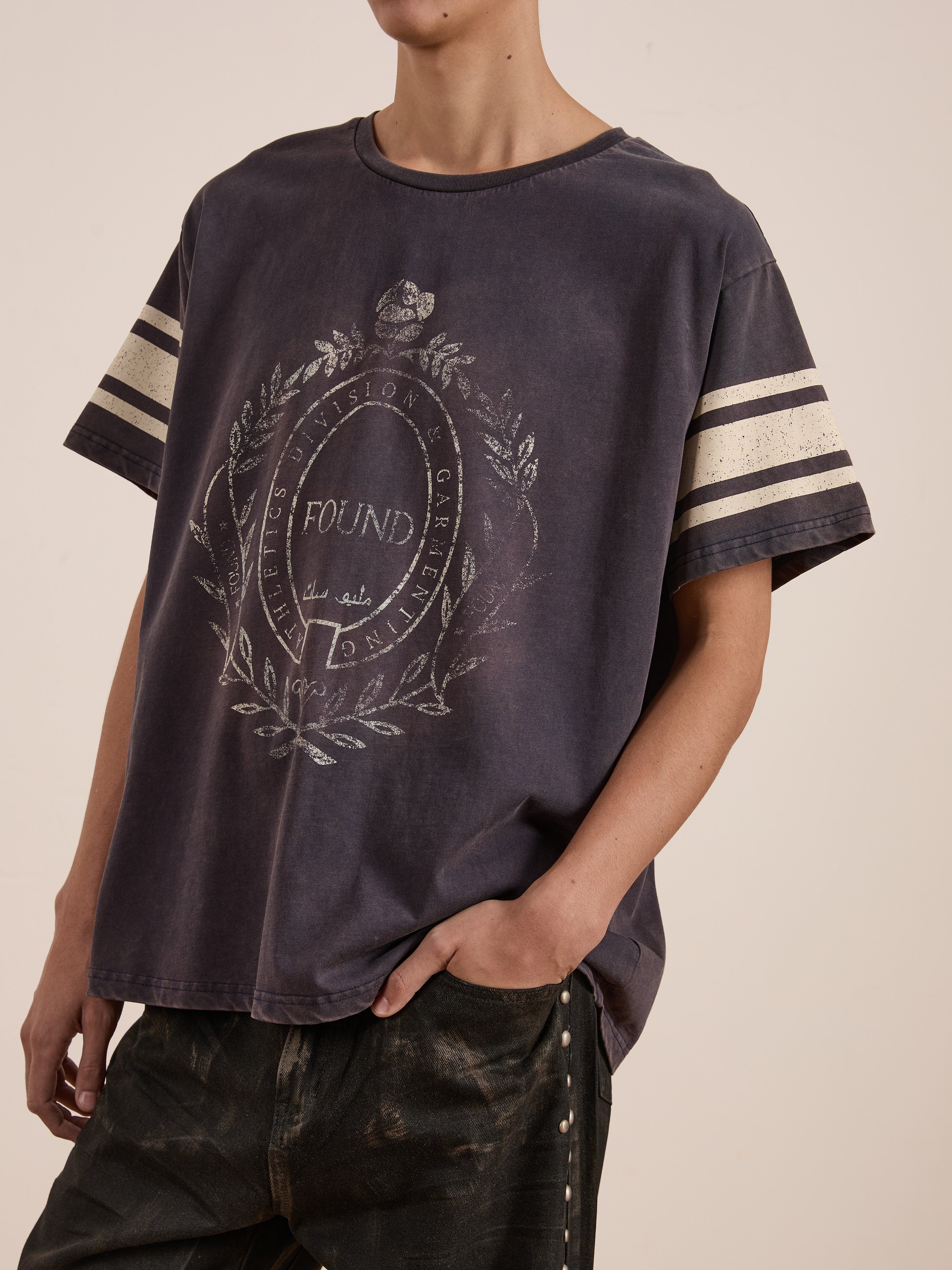 Collegiate Crest Tee | Modern Menswear by yycbvcnbmmnbm