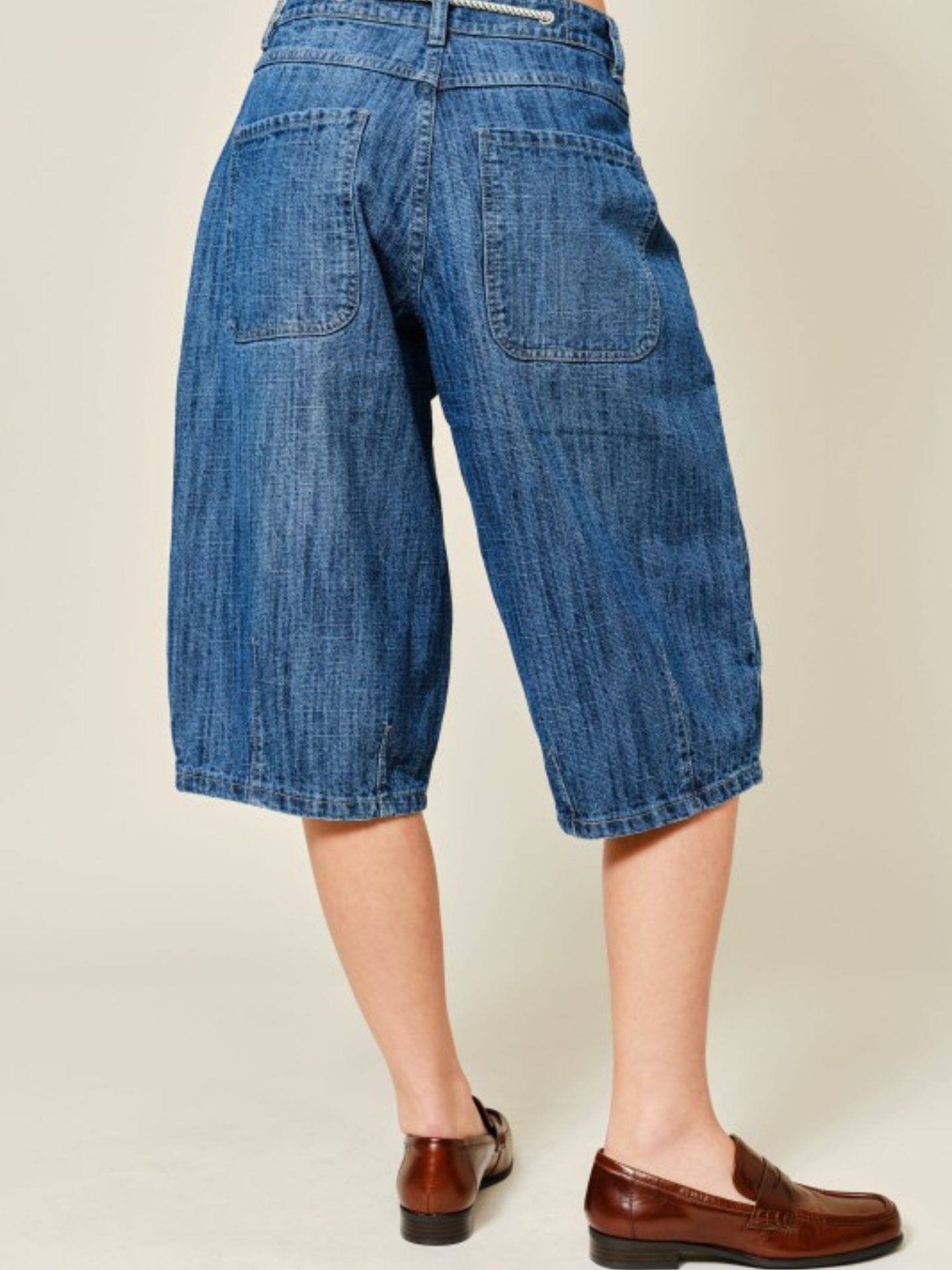 Barrel Bermuda Shorts | Elegant Women's Fashion by coolavocek