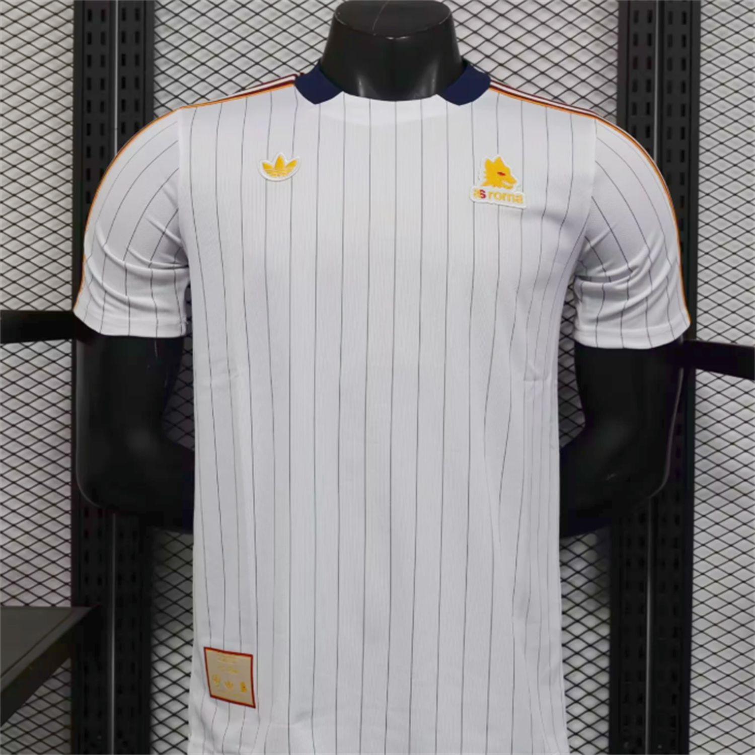 AlphaJersey-AS Roma 25-26 Icon Travel Special Edition White Jersey - Player Version