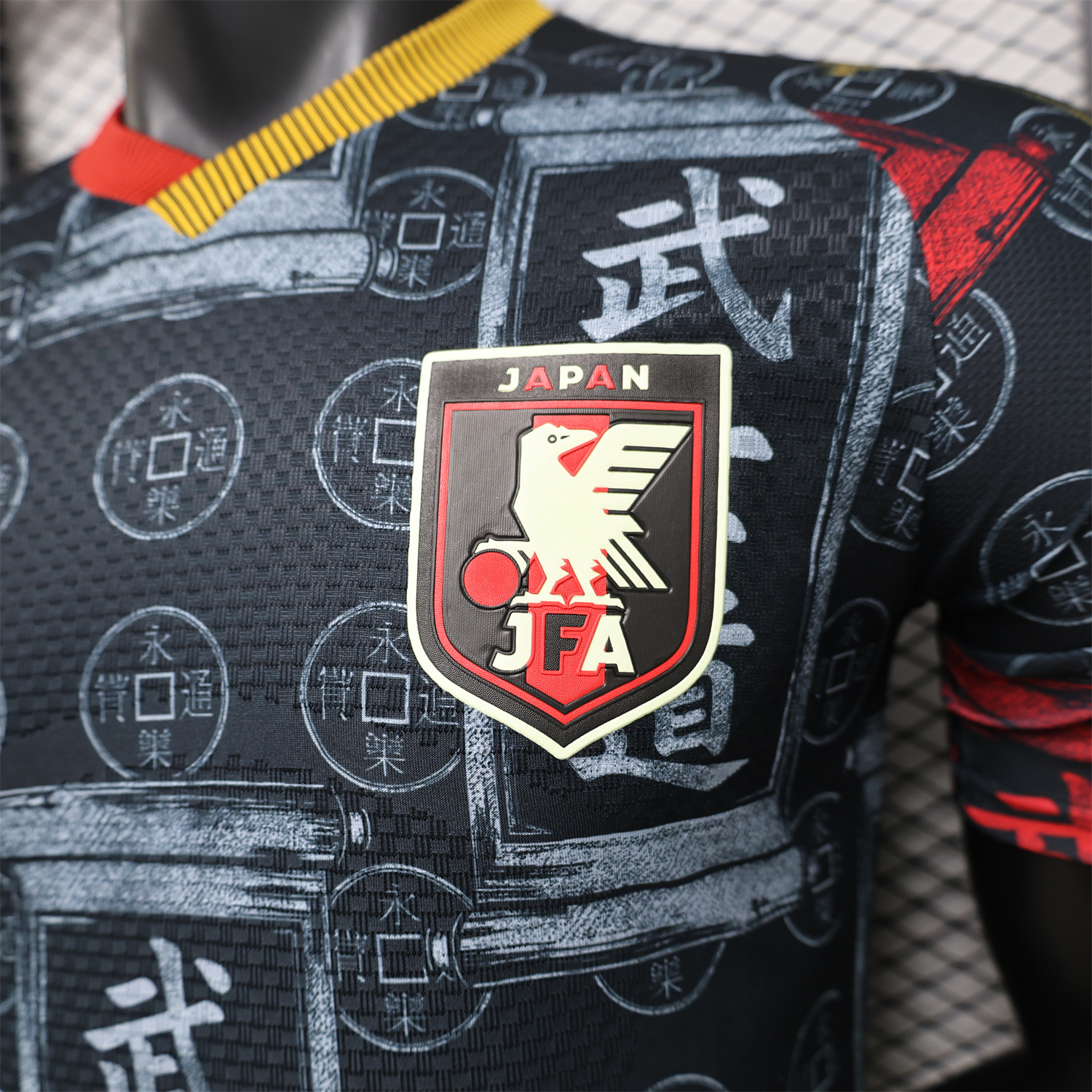 AlphaJersey-Japan 2026 Bushido Black Special Jersey - Player Version