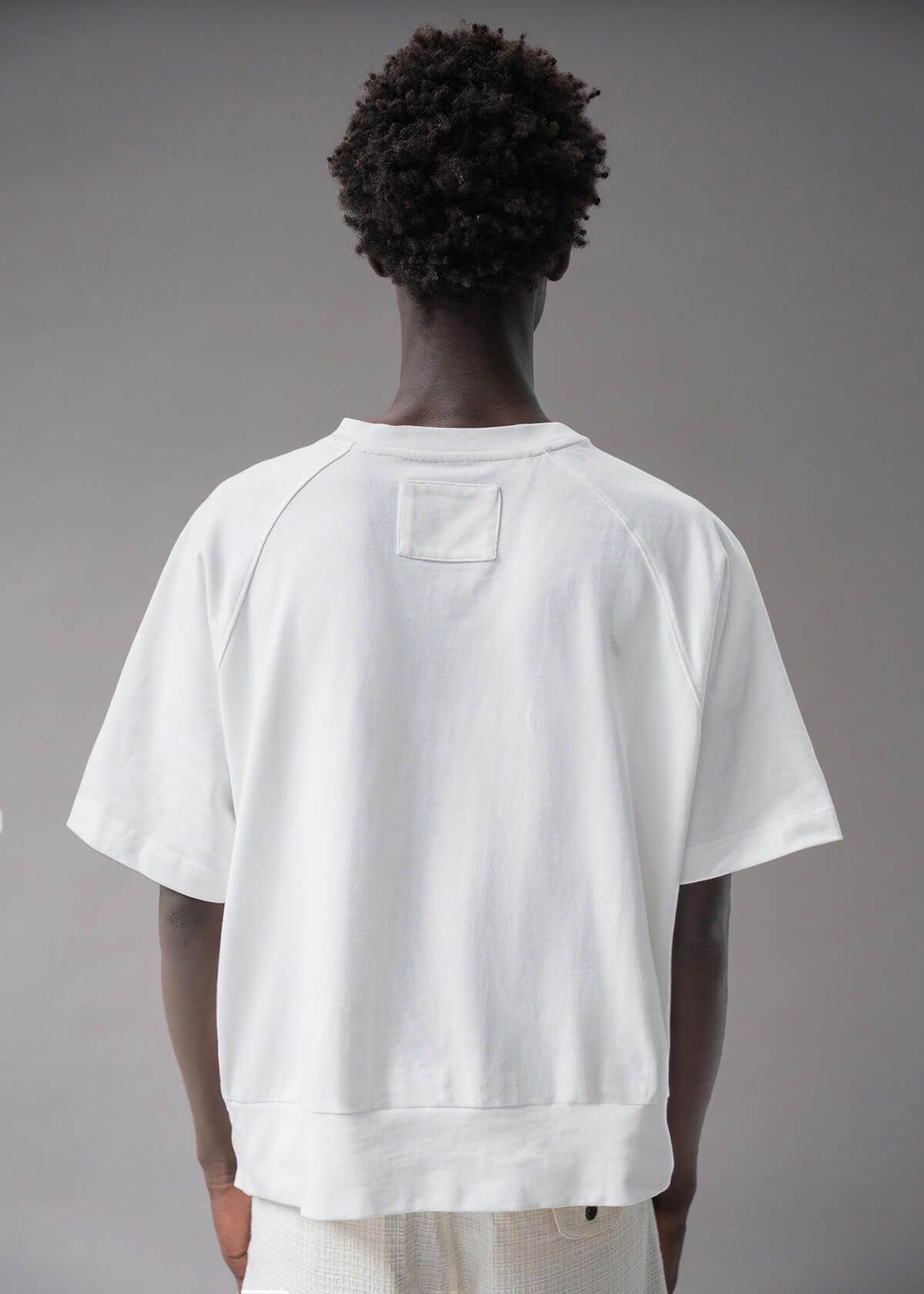 Italian Aviator Tee White | Modern Menswear by yycbvcnbmmnbm