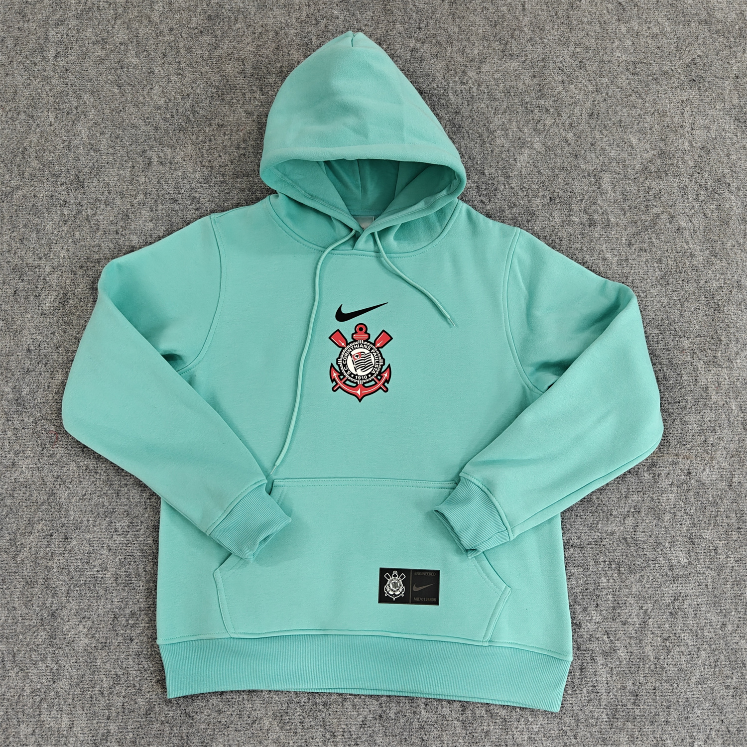 AlphaJersey-Corinthians 25-26 Home Unisex Pullover Hoodie