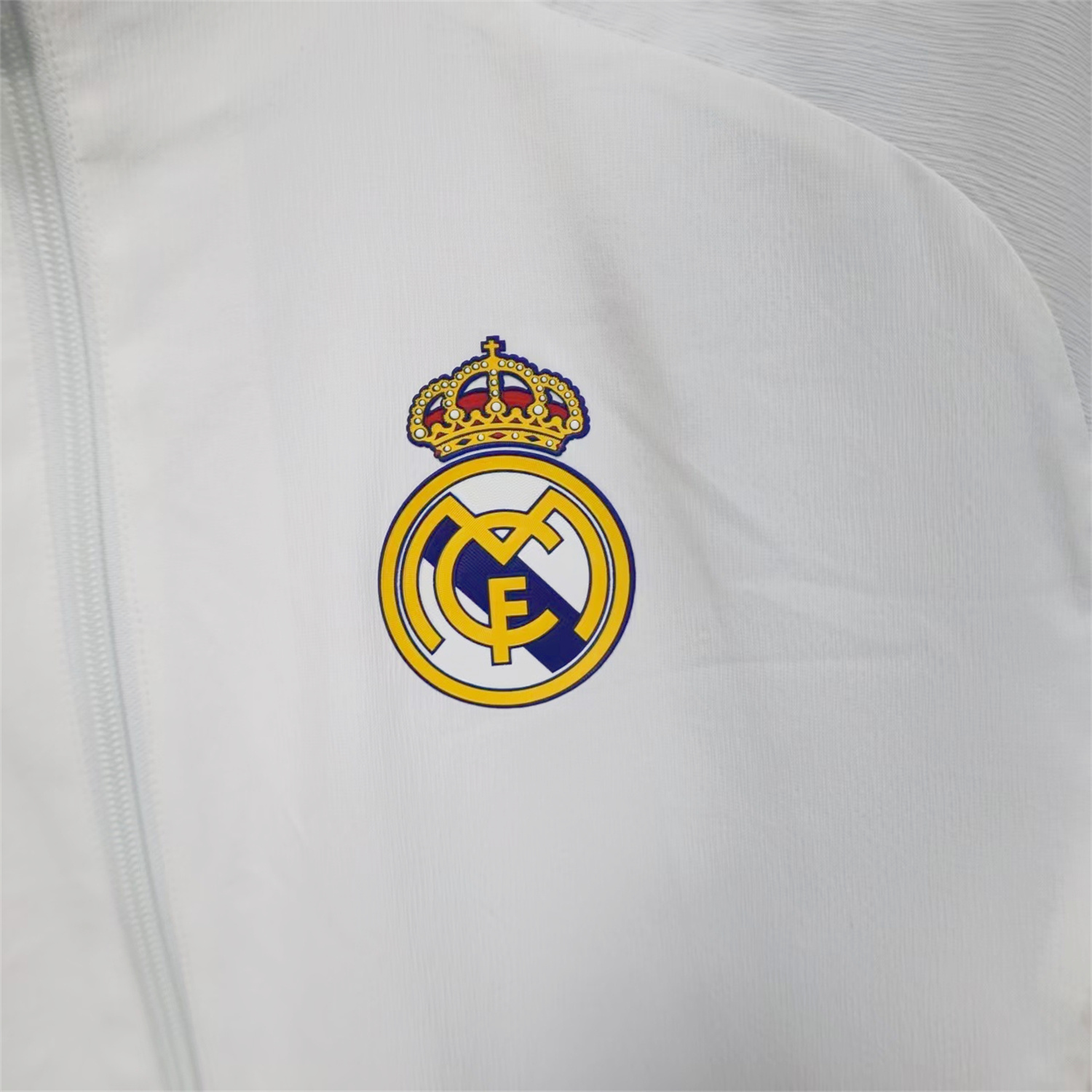 AlphaJersey-Real Madrid 25-26 White Windbreaker Jacket
