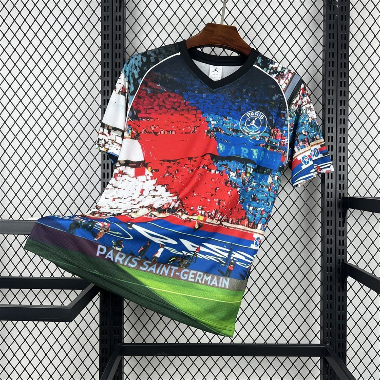 AlphaJersey-Paris Saint-Germain PSG 25-26 Colorful Training Jersey - Fans Version