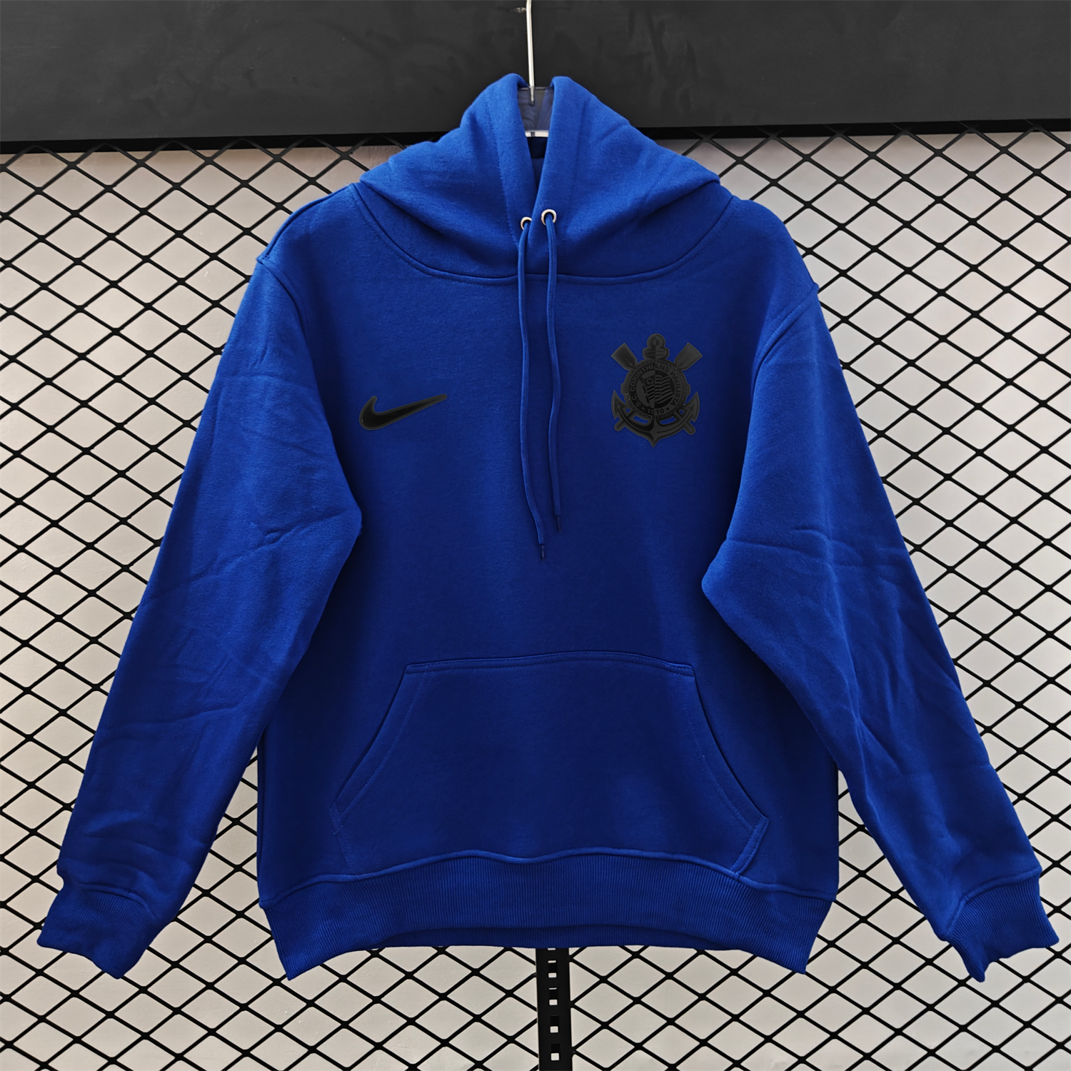 AlphaJersey-Corinthians 25-26 Originals Terrace Black Icon Unisex Pullover Hoodie