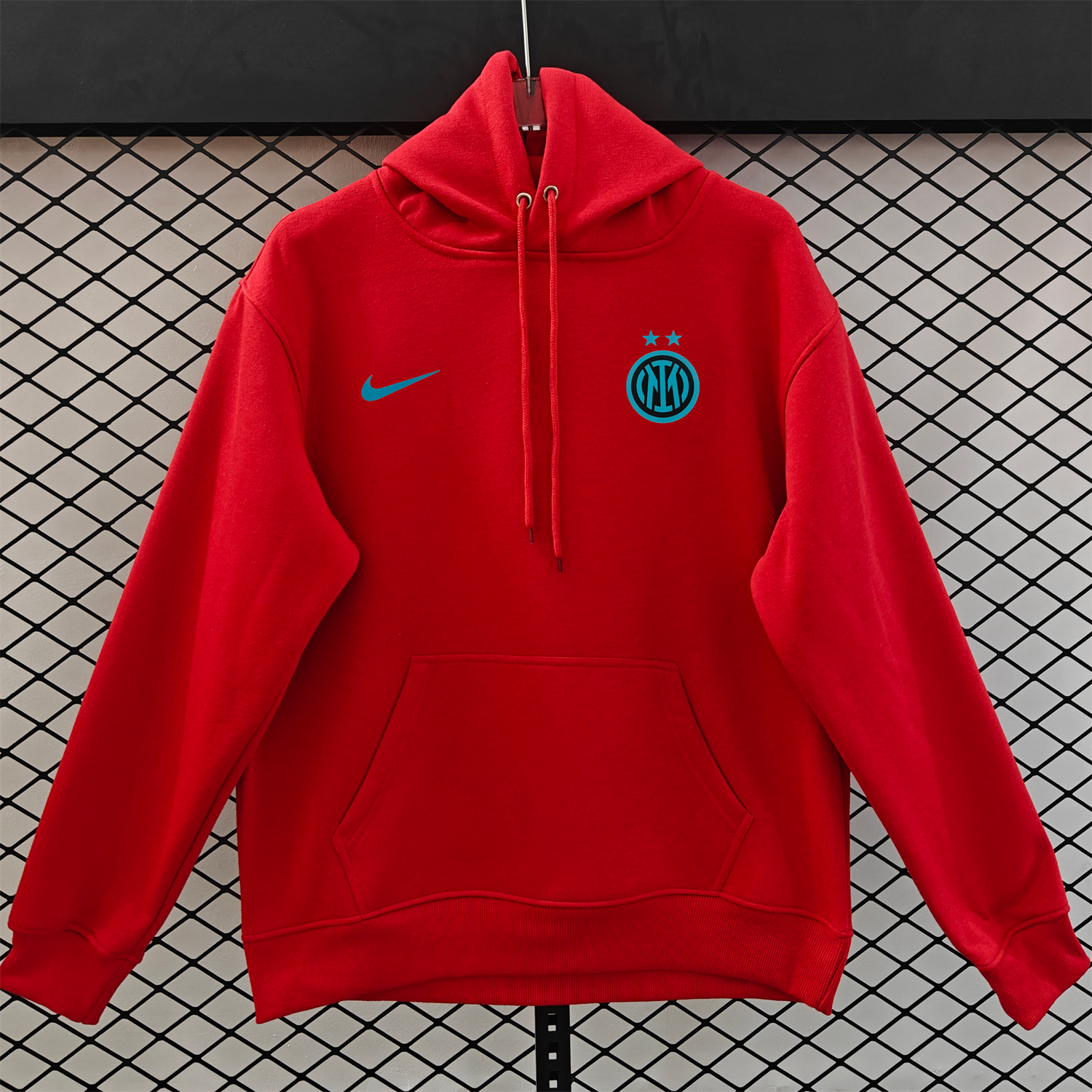 AlphaJersey-Inter Milan 25-26 Third Blue Icon Unisex Pullover Hoodie