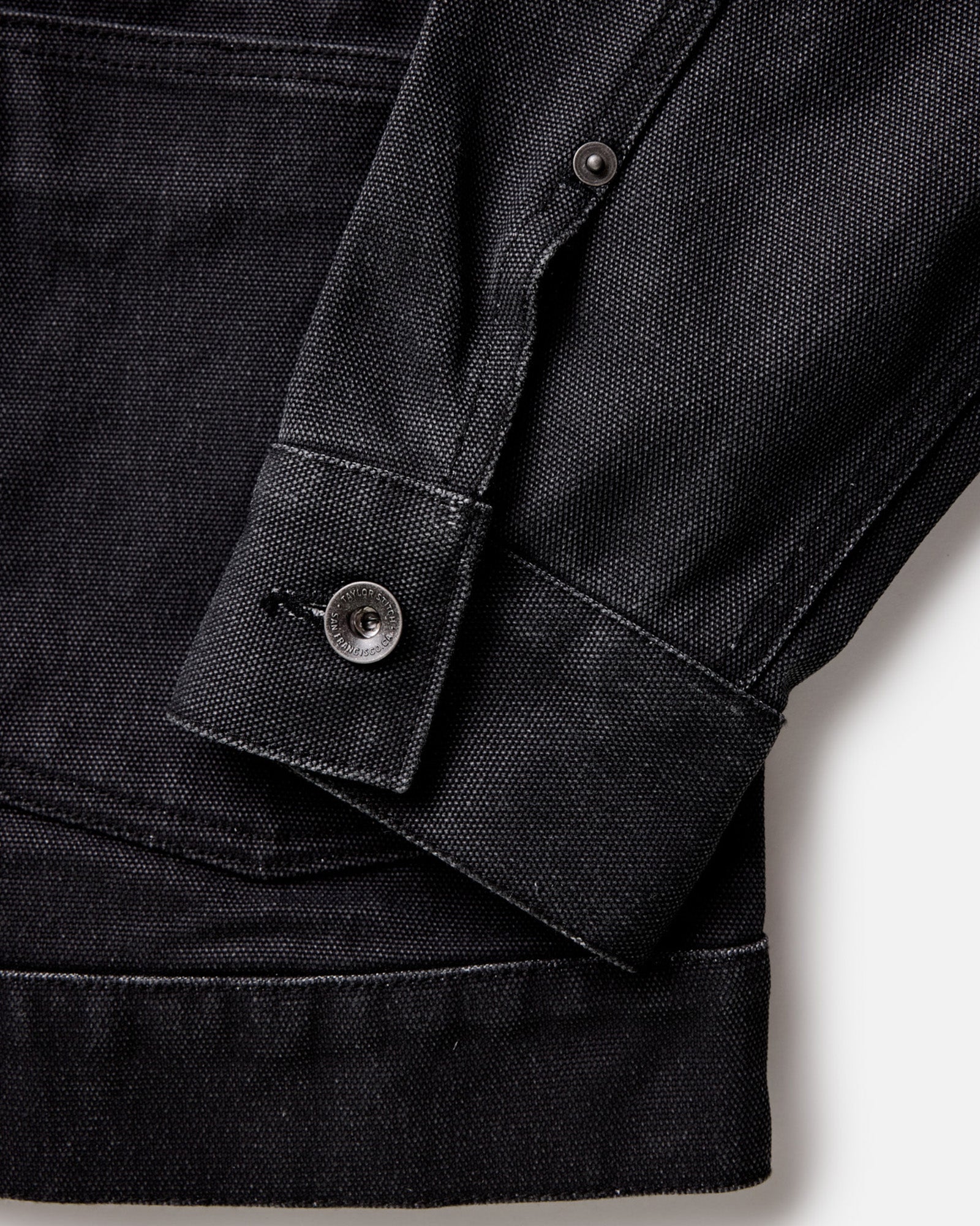 The Ryder Jacket in Coal Chipped Canvas | Modern Menswear by yycbvcnbmmnbm