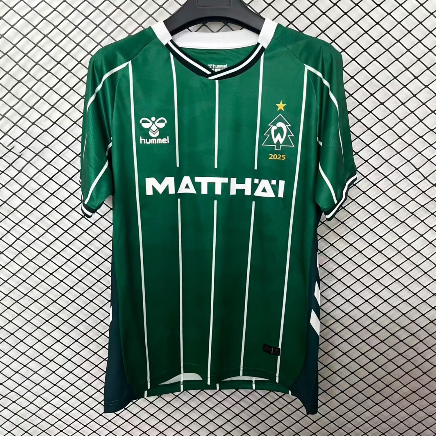 AlphaJersey-Werder Bremen 25-26 Home Christmas Jersey - Fans Version