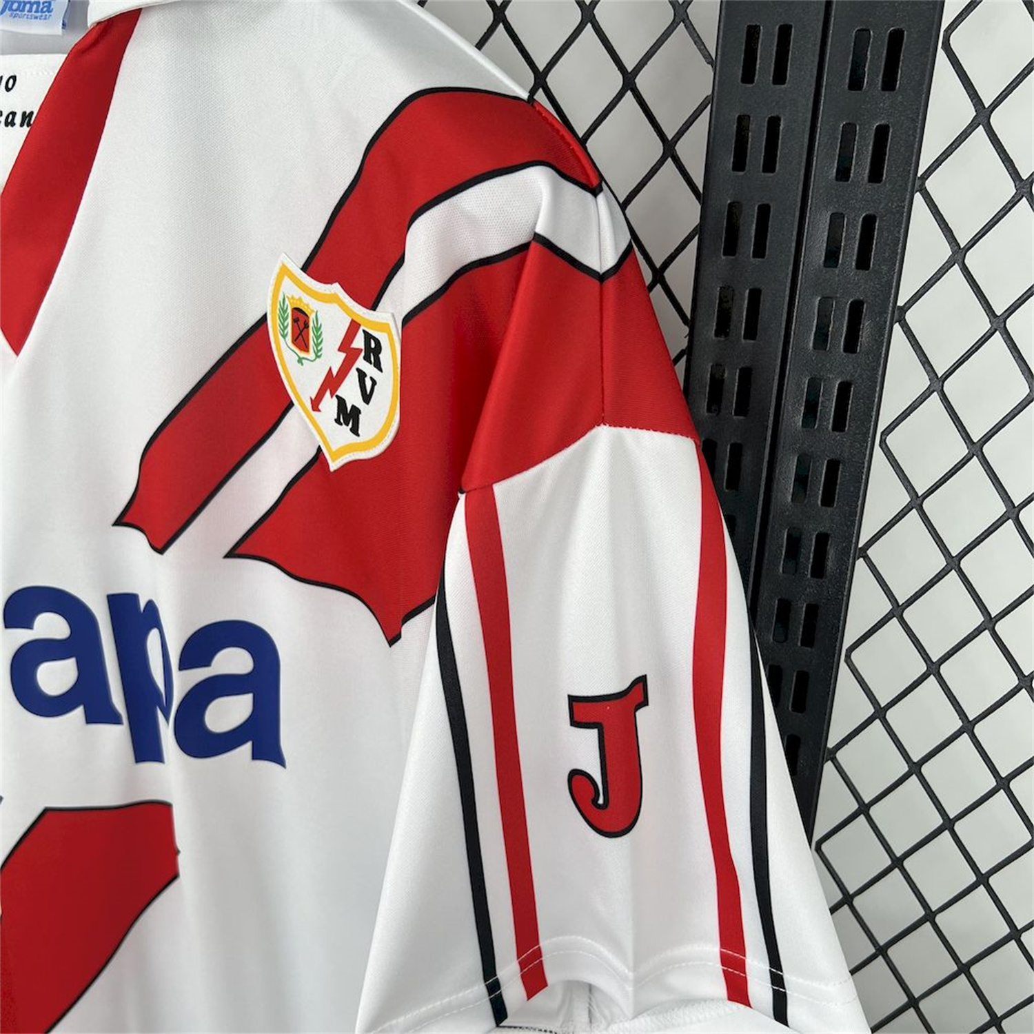 AlphaJersey-Retro Rayo Vallecano 1997-98 Home Jersey