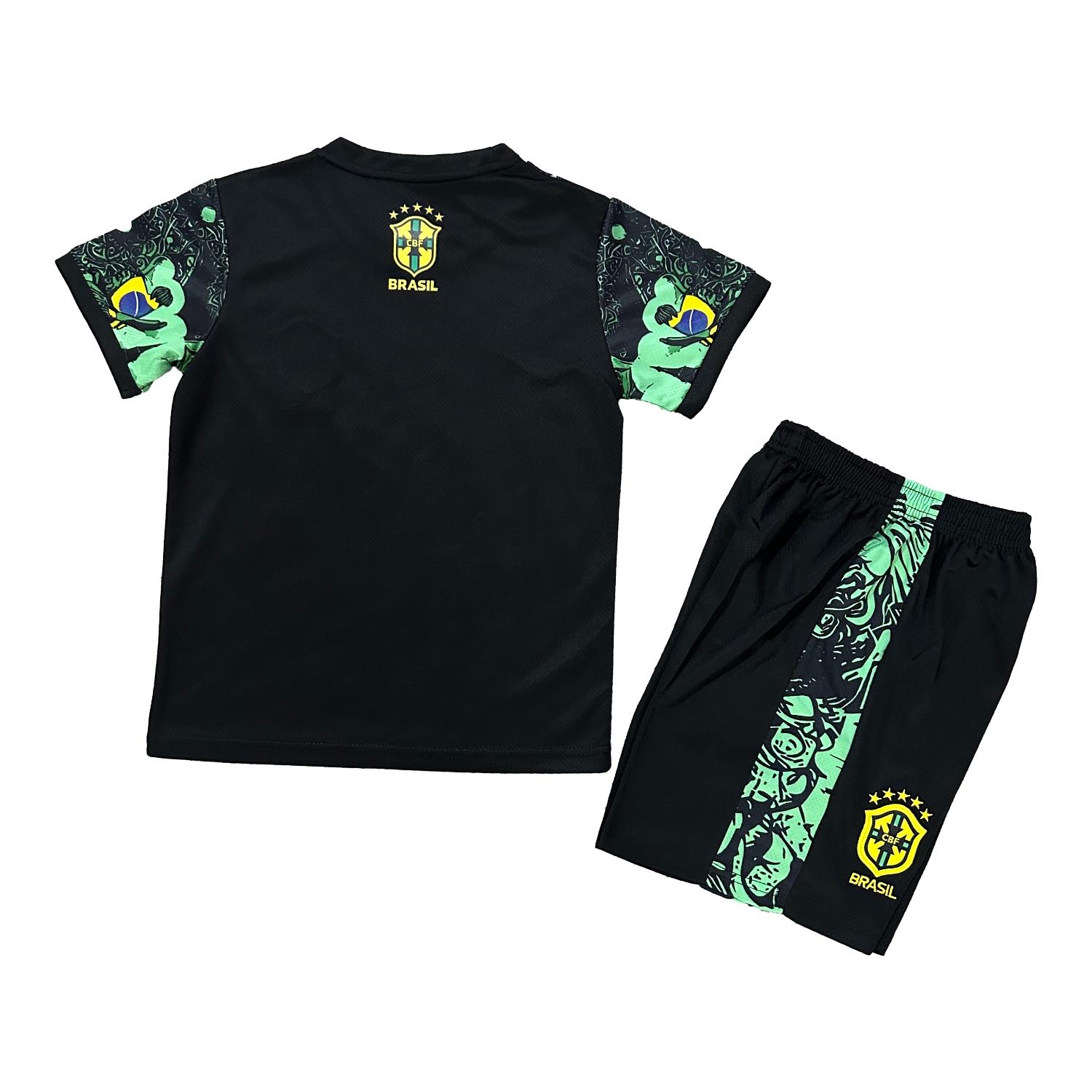 AlphaJersey-Brazil 25-26 Christ the Redeemer Statue Kids Kit - Green