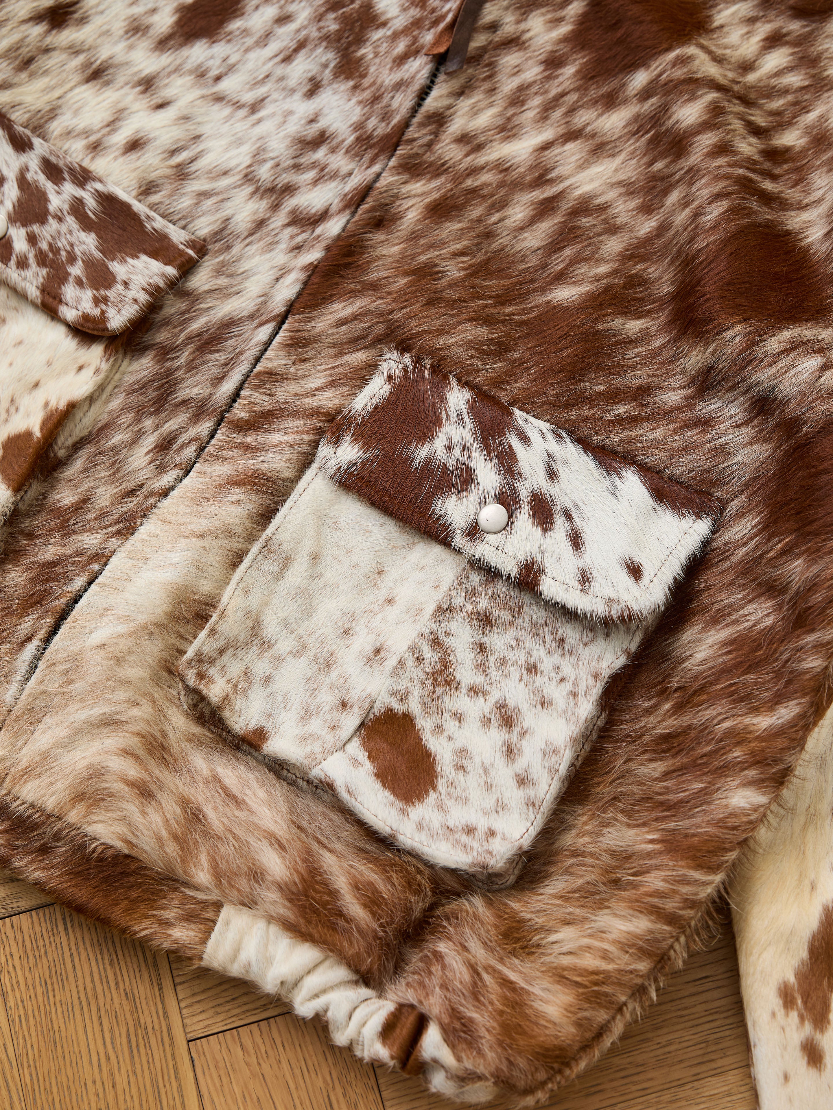 Cowhide Drover Hoodie | Modern Menswear by yycbvcnbmmnbm