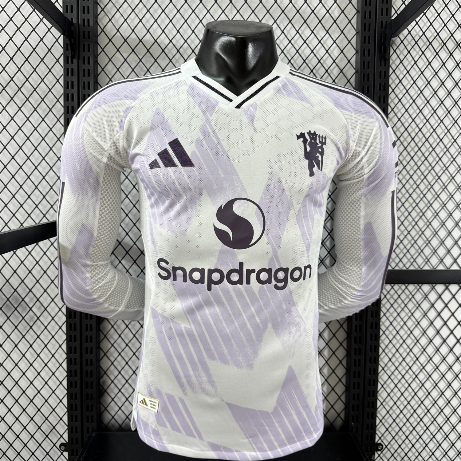 AlphaJersey-Manchester United 25-26 Away Long Sleeves Jersey - Player Version