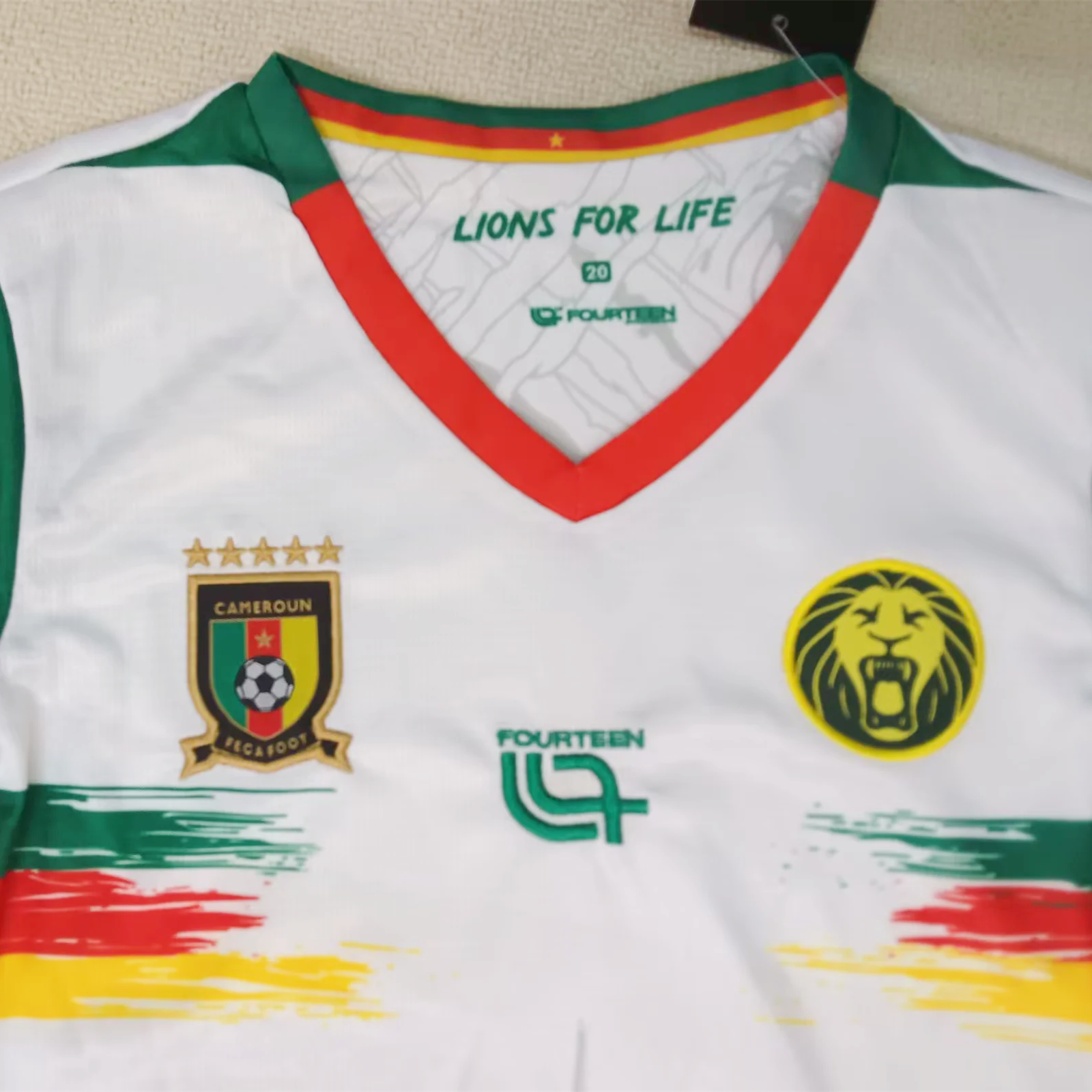 AlphaJersey-Cameroon 25-26 Third Kids Kit
