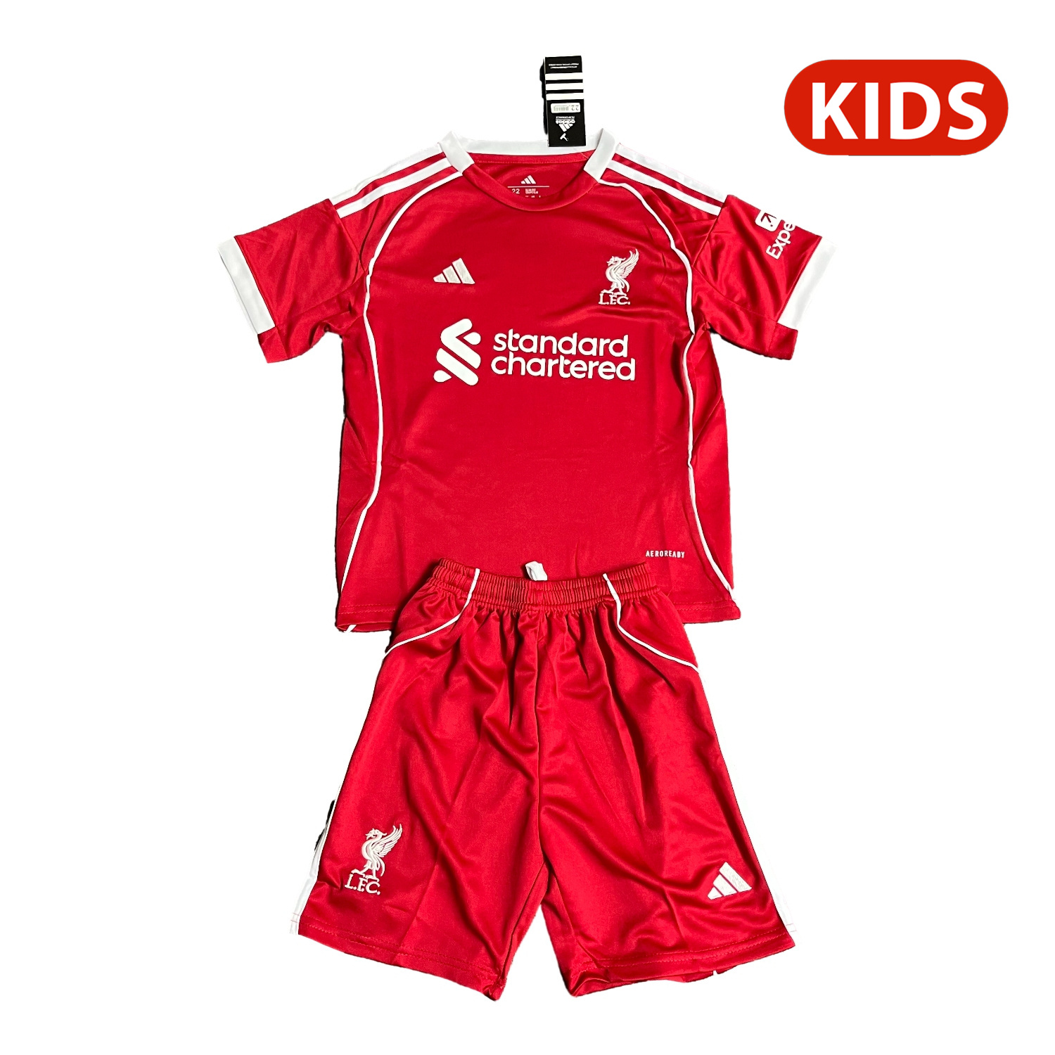 AJ-AlphaJersey-Liver.pool 25-26 Home Kids Kit