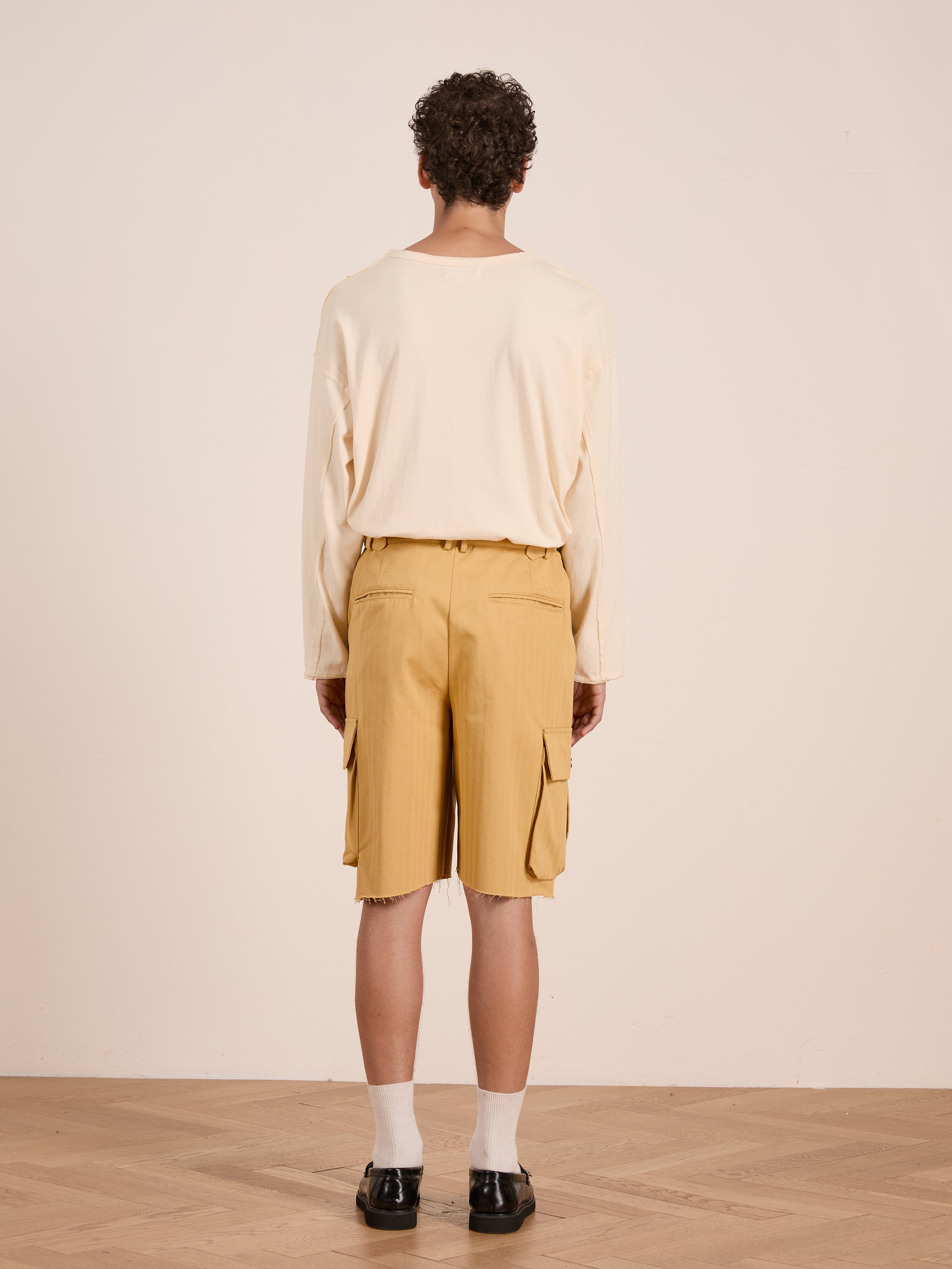 Sunlight Twill Cargo Shorts | Modern Menswear by yycbvcnbmmnbm