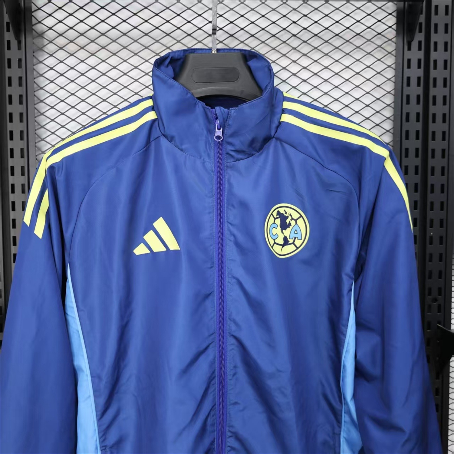 AlphaJersey-Club América 25-26 Blue Windbreaker Jacket