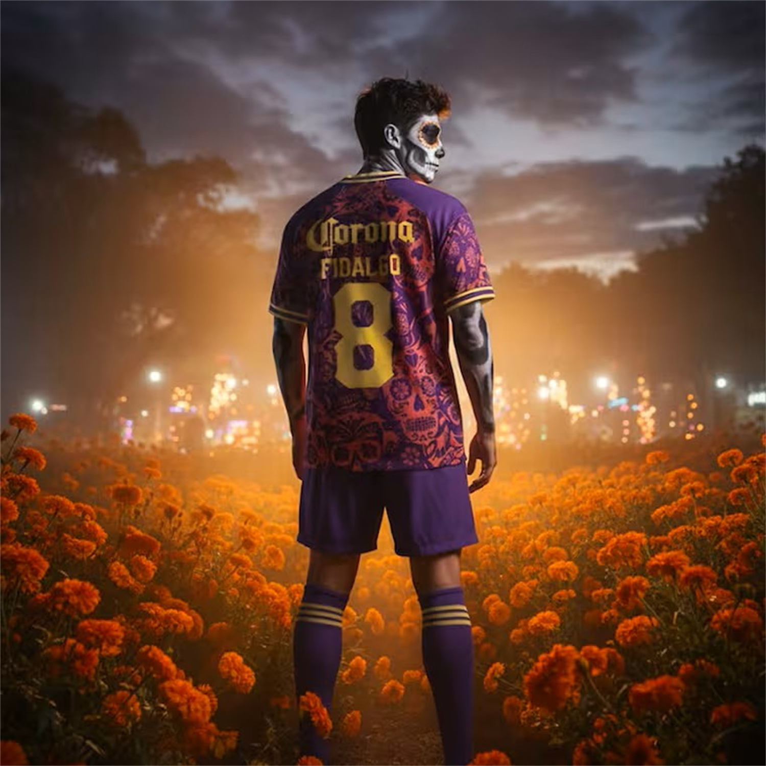 AlphaJersey-Club América 25-26 Día de Muertos Purple Jersey - Fans Version