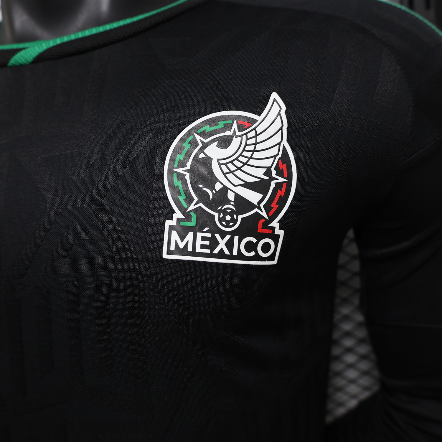 AlphaJersey-Mexico 2026 Third Long Sleeves Jersey - Player Version