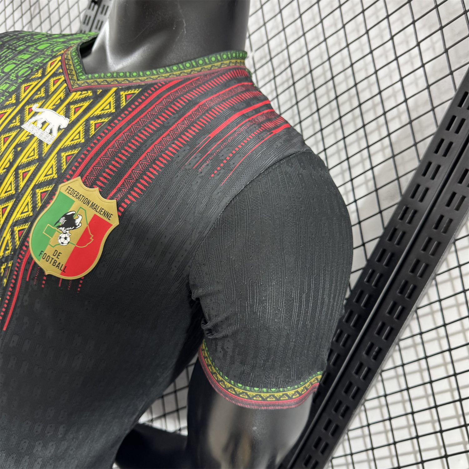 AlphaJersey-Mali 2025 Third Black Jersey - Player Version