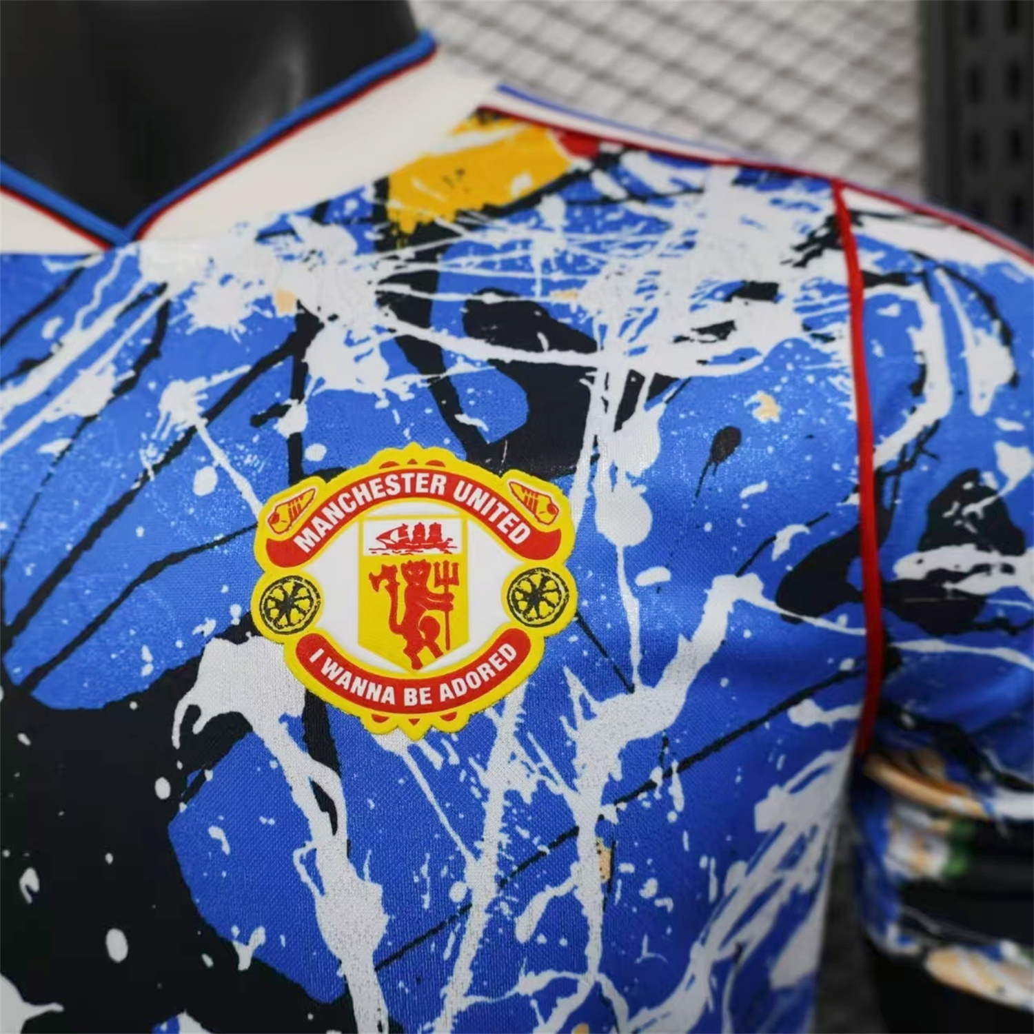 AlphaJersey-Manchester United 25-26 Stone Roses Special Jersey - Player Version