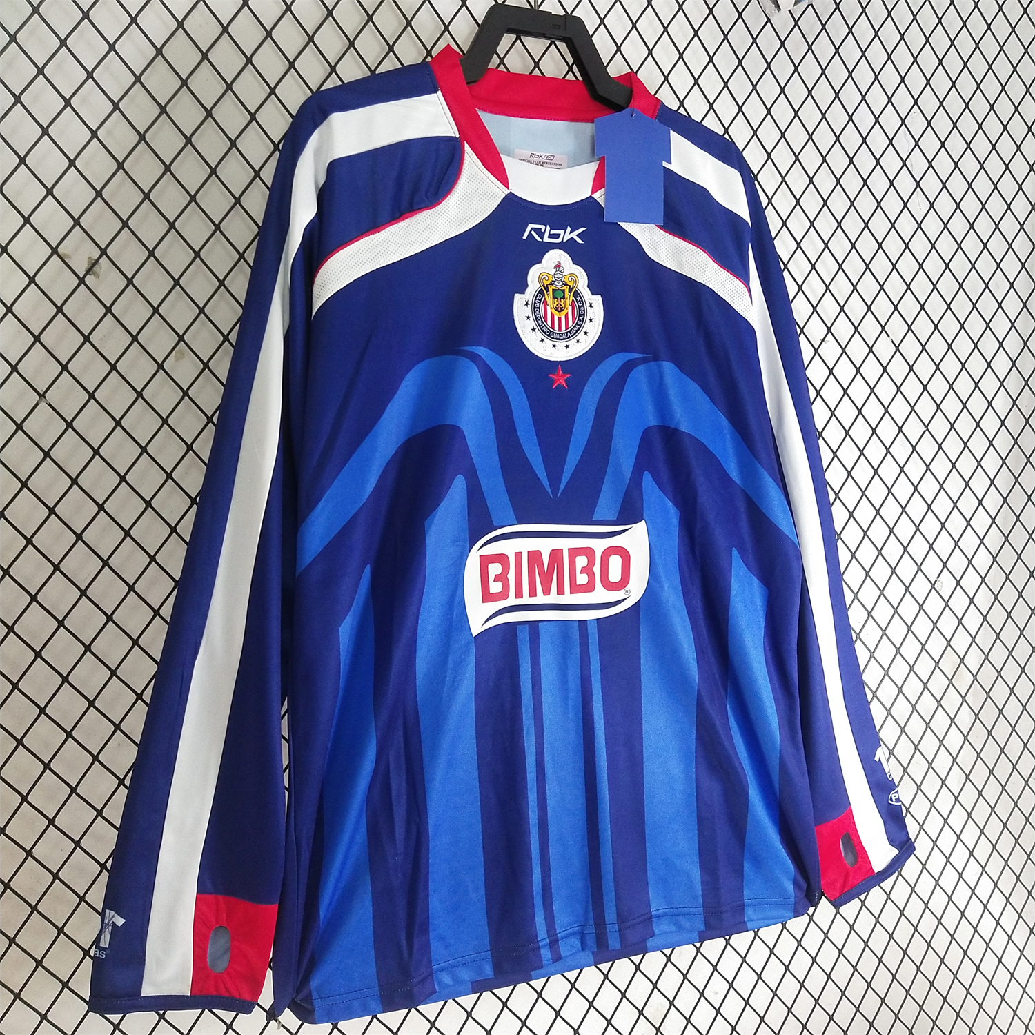AlphaJersey-Retro Chivas de Guadalajara 2006-07 Away Long Sleeves Jersey