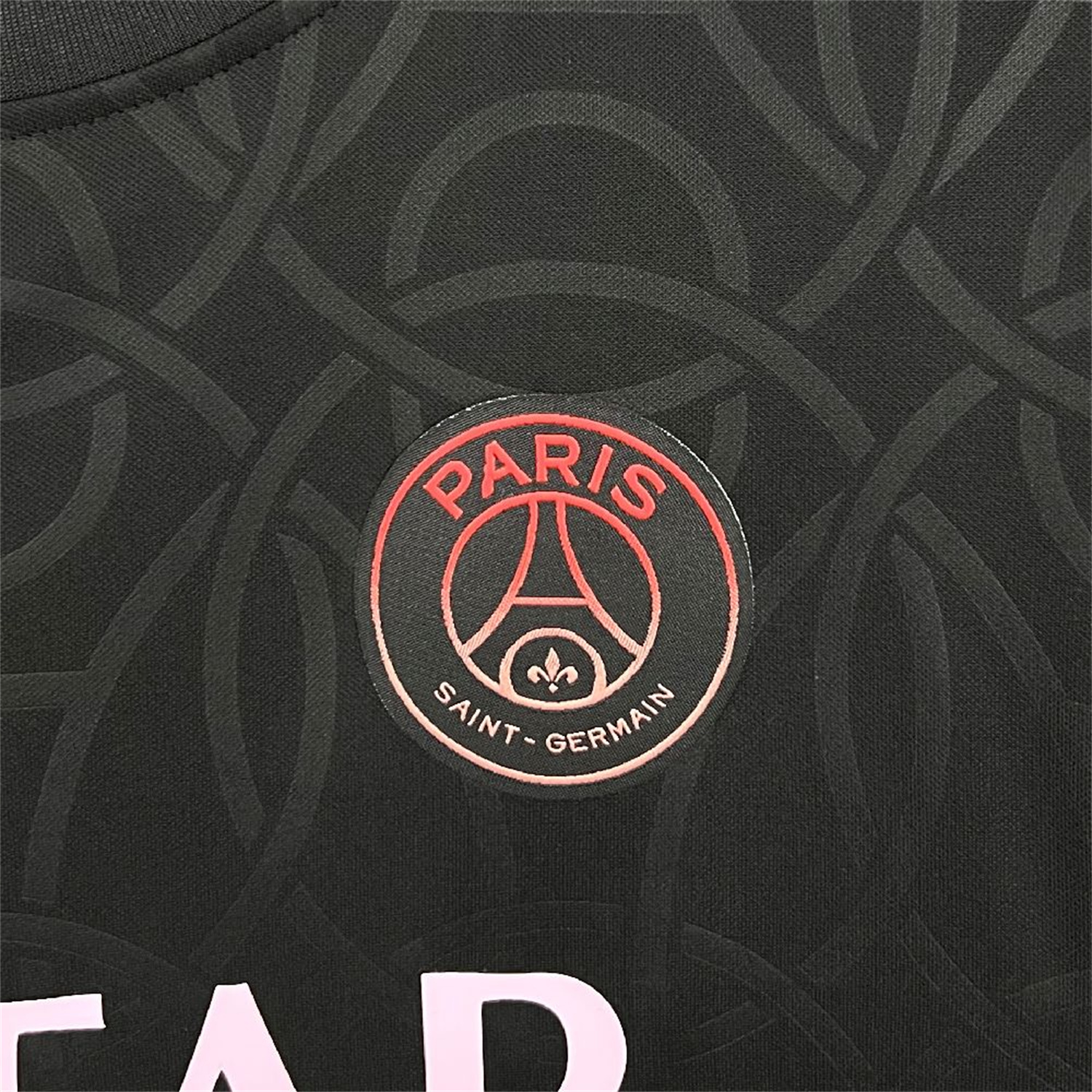 AlphaJersey-Paris Saint-Germain PSG 25-26 Black JD Training Jersey - Fans Version