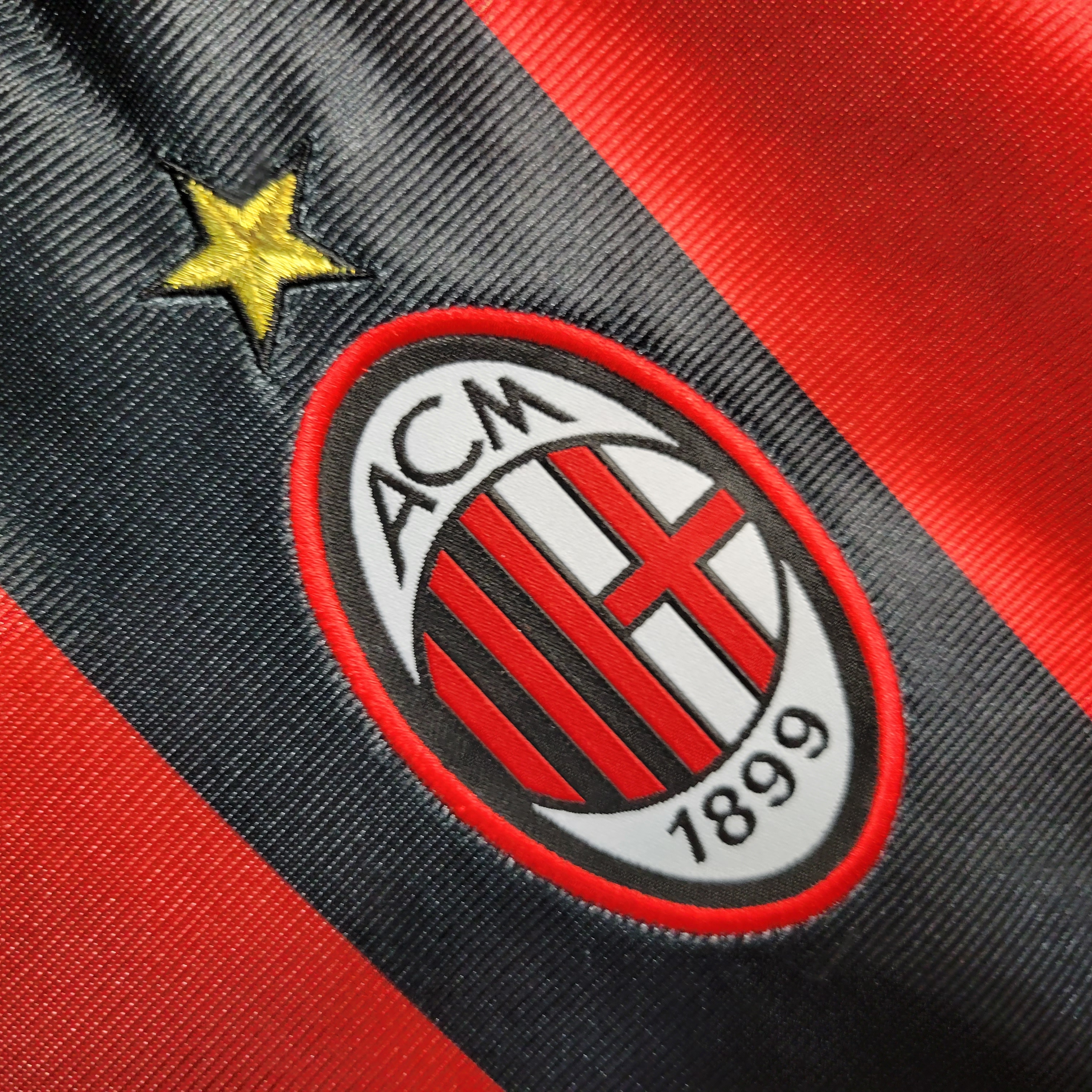 AlphaJersey-Retro AC Milan 98-99 Home Stadium Jersey