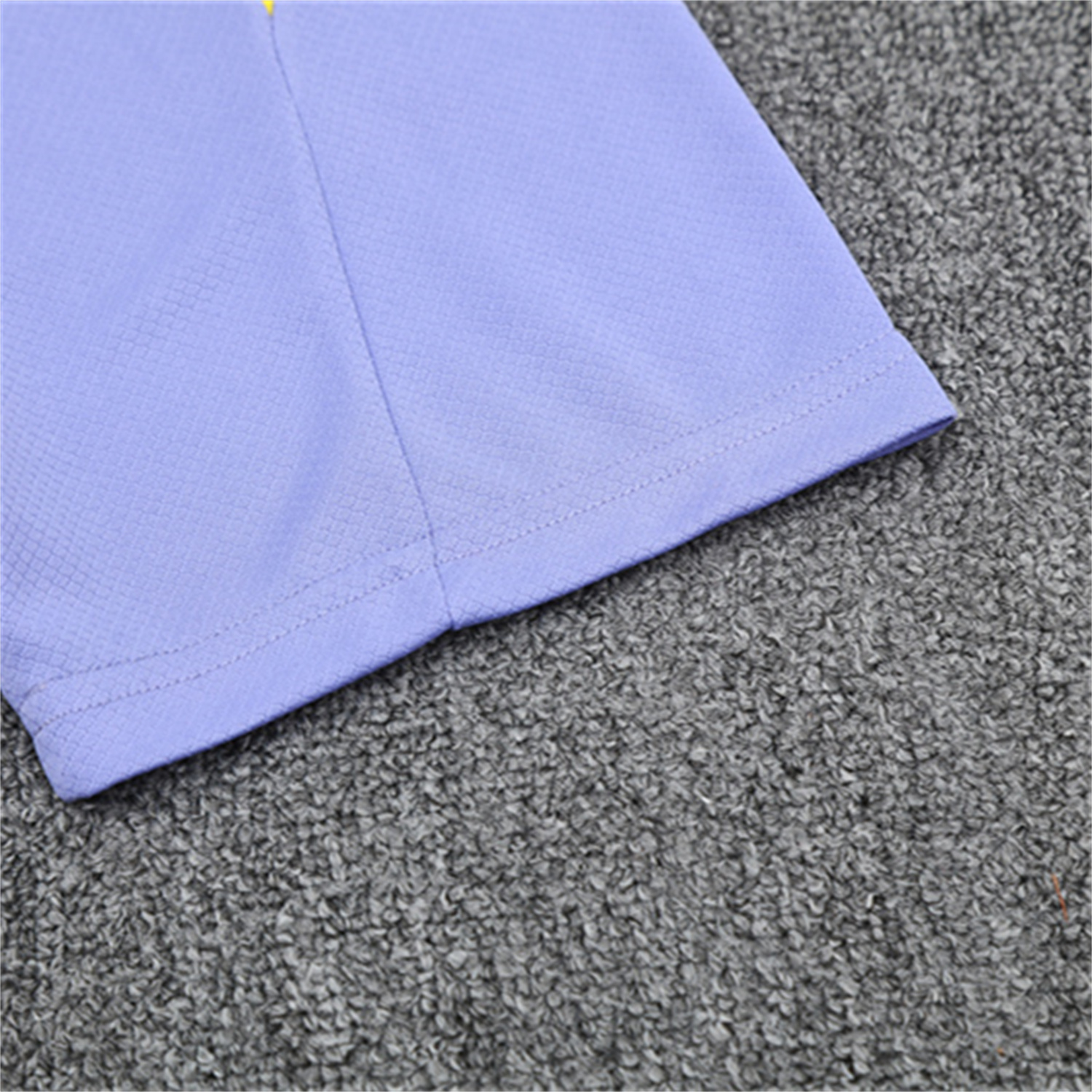 AlphaJersey-Atletico Madrid 25-26 Short-Sleeve Training Set - Purple Top & Royal Blue shorts