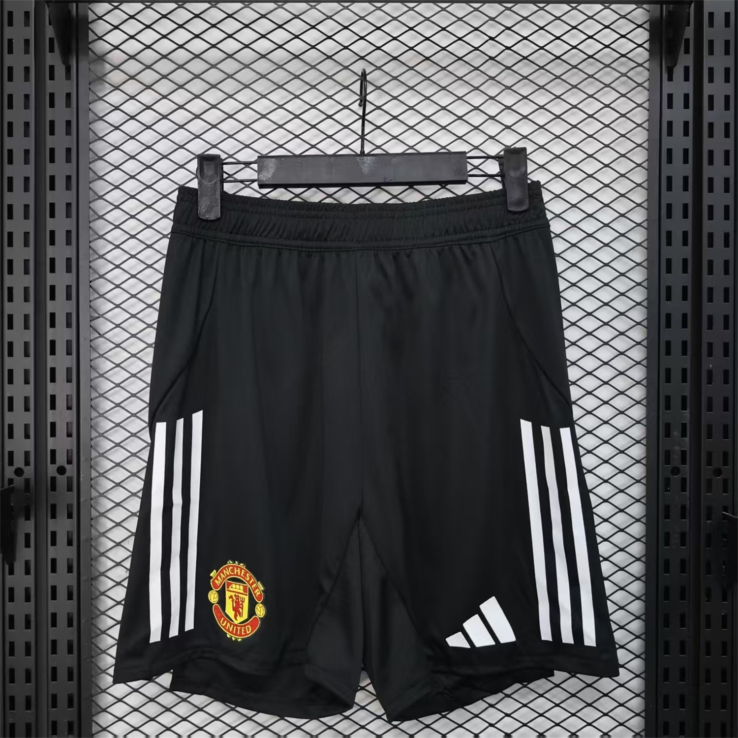 AlphaJersey-Manchester United 25-26 Home Black Shorts - Player Version