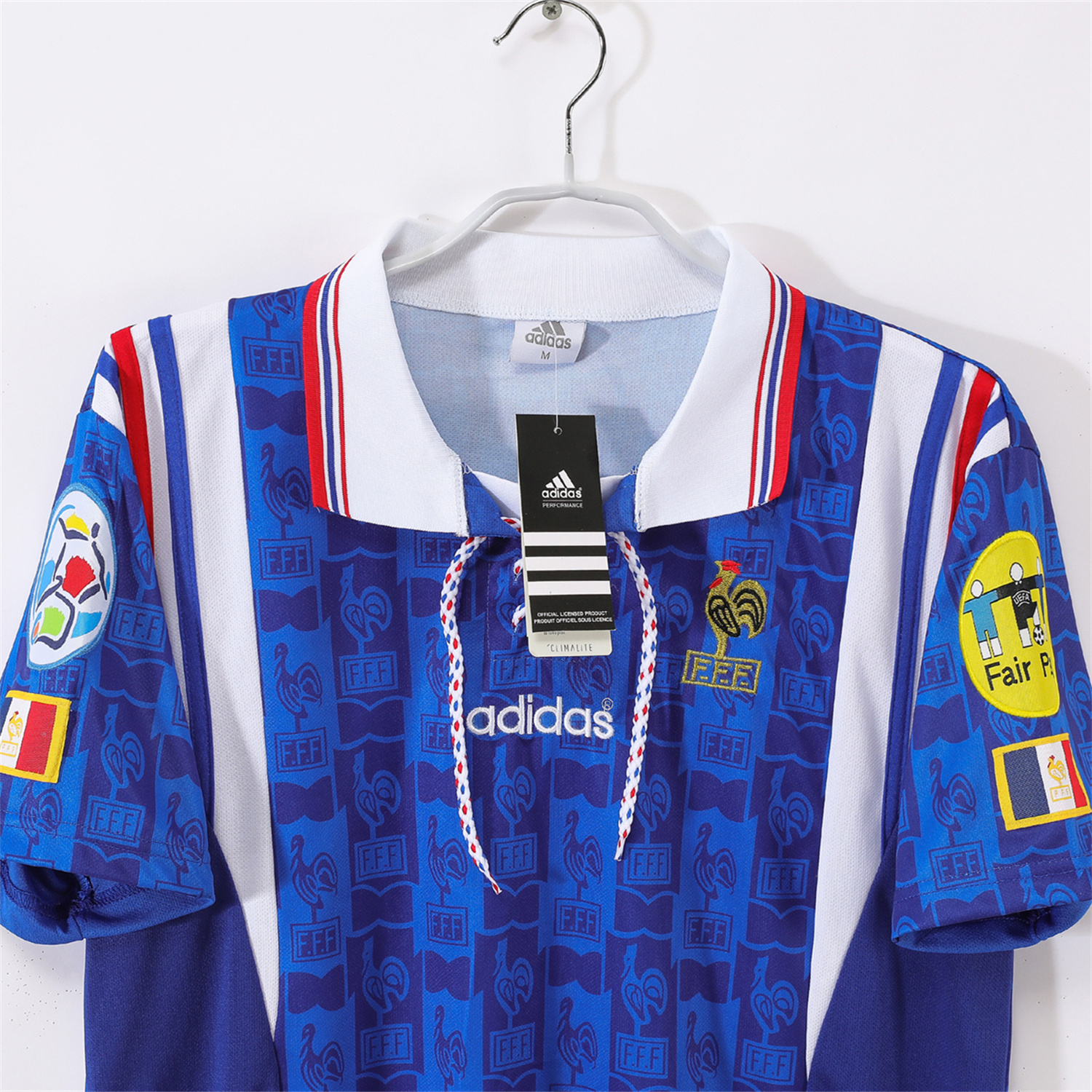 AlphaJersey-Retro France 1996 Home Jersey