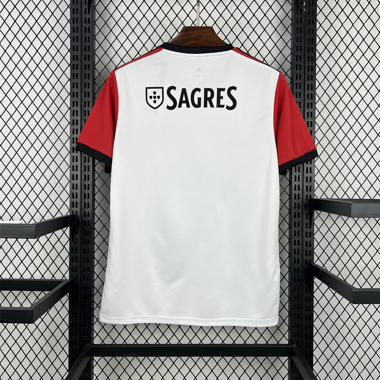 AlphaJersey-Benfica 25-26 Red Sleeves White Special Jersey - Fans Version
