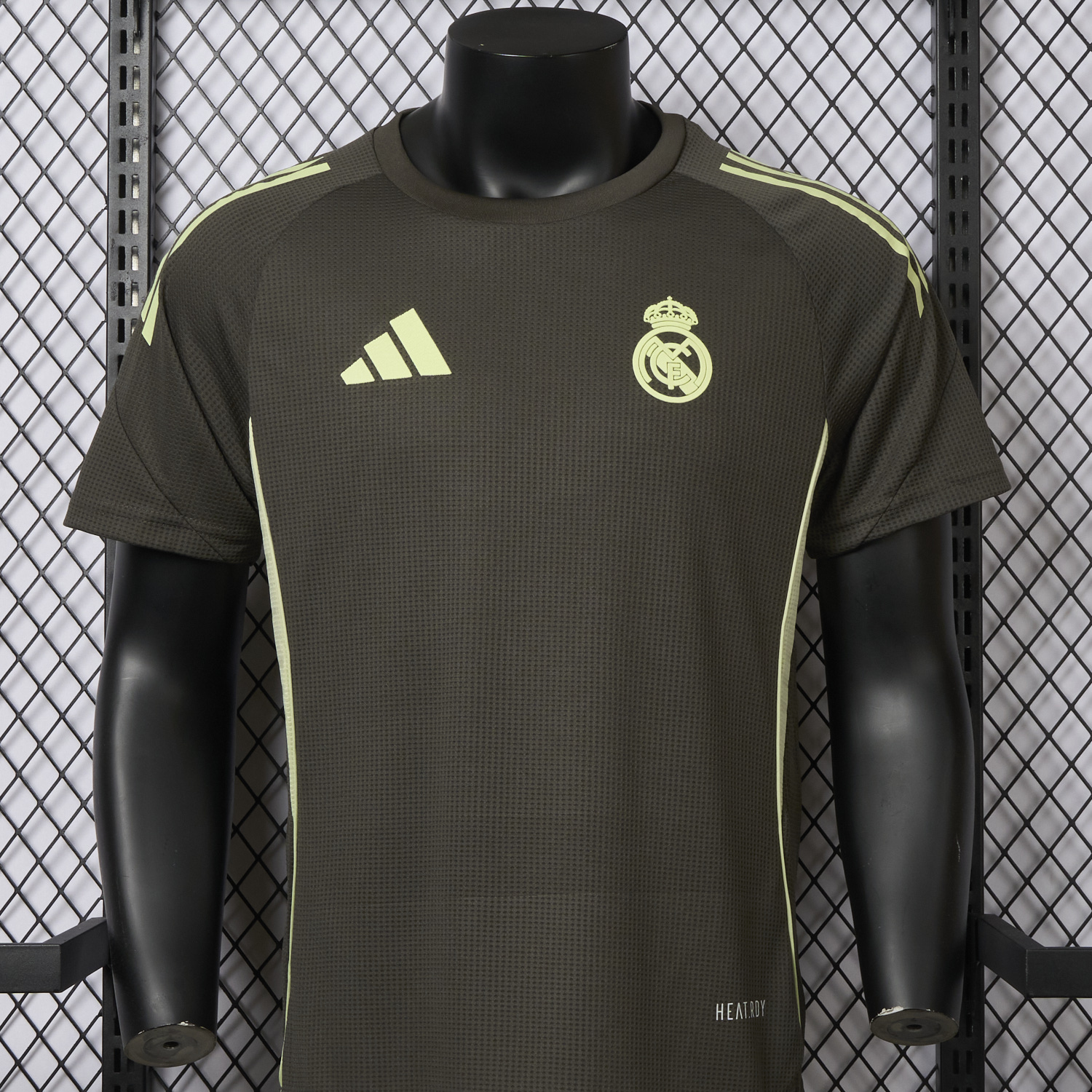 AlphaJersey-Real Madrid 25-26 Deep Grey Training Jersey - Player Version